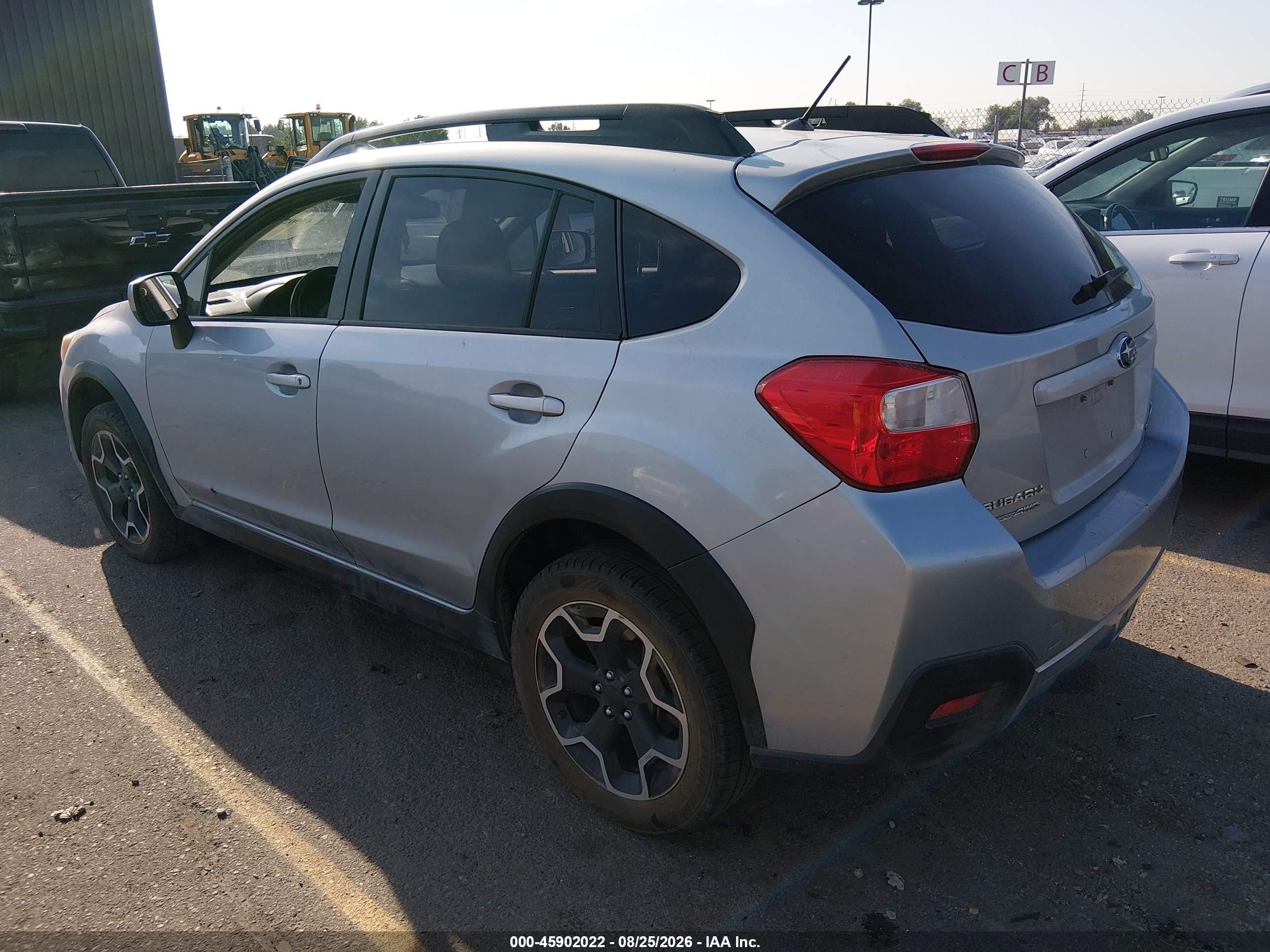 2013 Subaru Xv Crosstrek 2.0i Premium Silver vin: JF2GPAVC6D2847829
