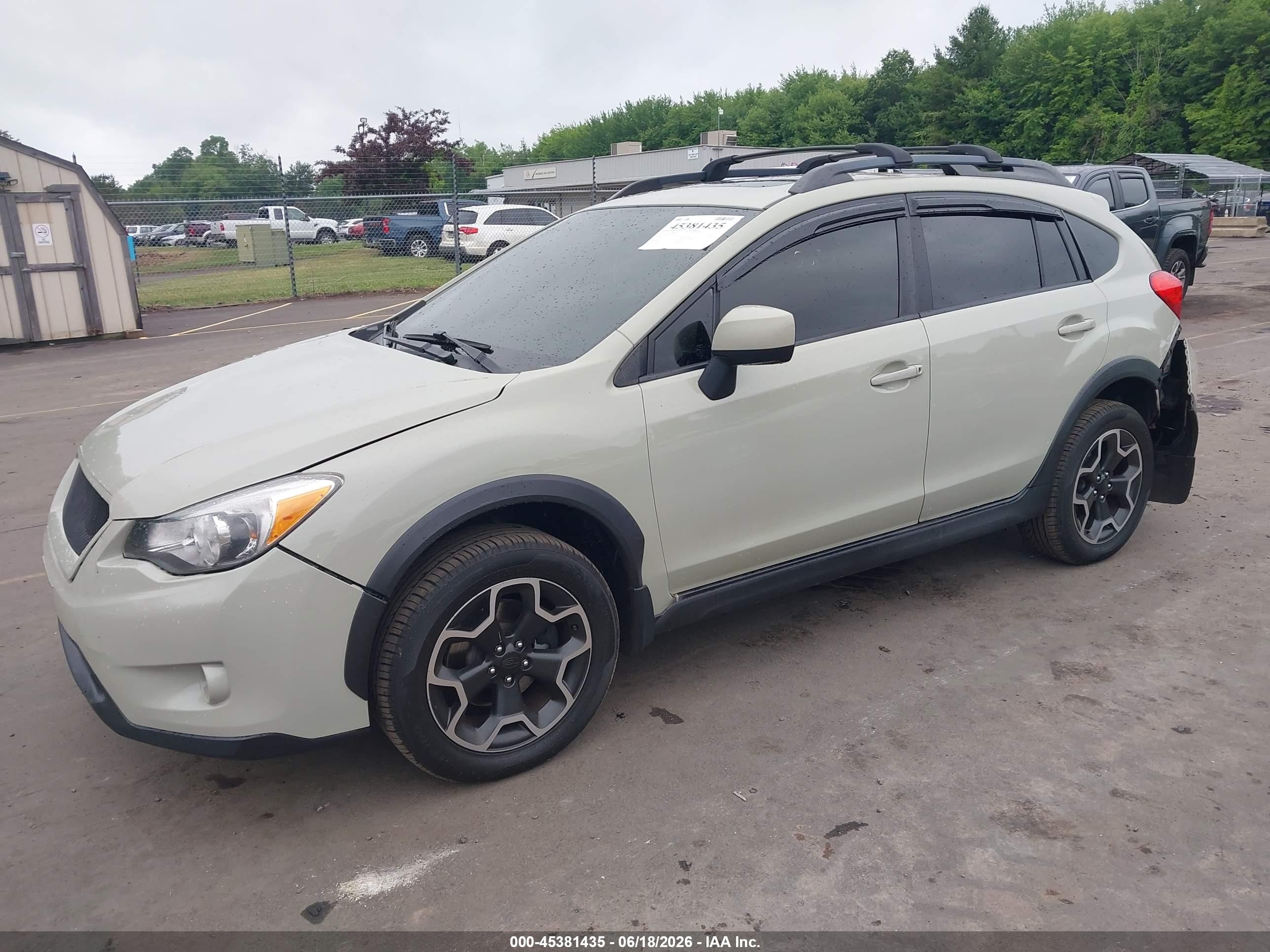 2013 Subaru Xv Crosstrek 2.0i Premium Cream vin: JF2GPAVC6D2882970