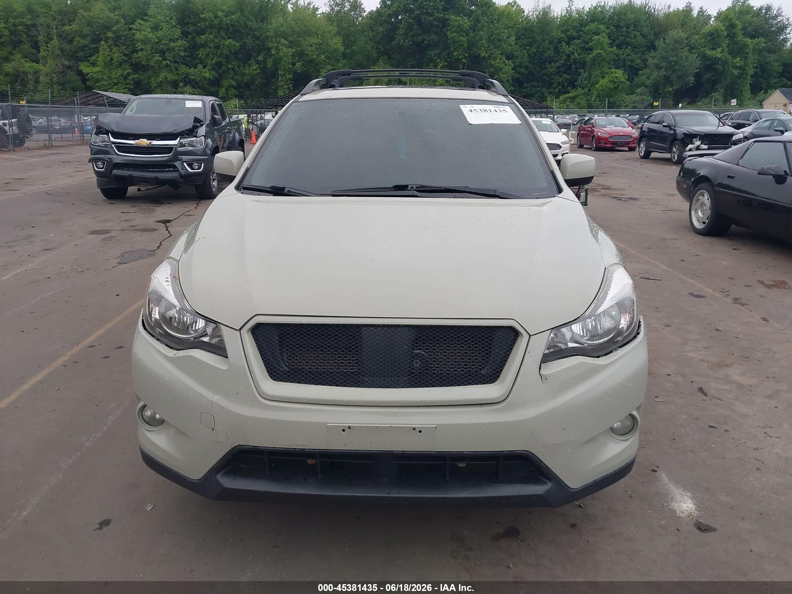 2013 Subaru Xv Crosstrek 2.0i Premium Cream vin: JF2GPAVC6D2882970