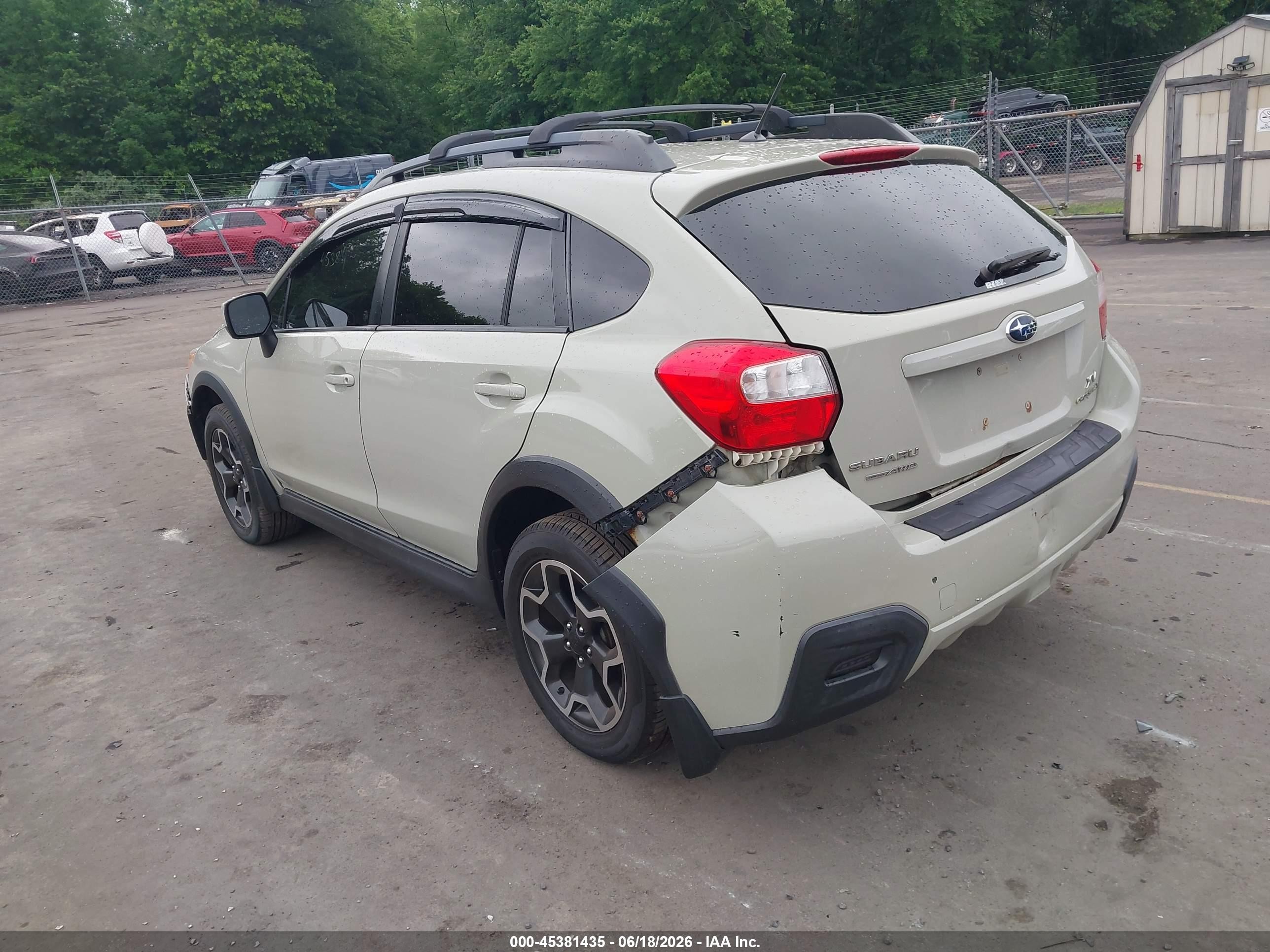 2013 Subaru Xv Crosstrek 2.0i Premium Cream vin: JF2GPAVC6D2882970