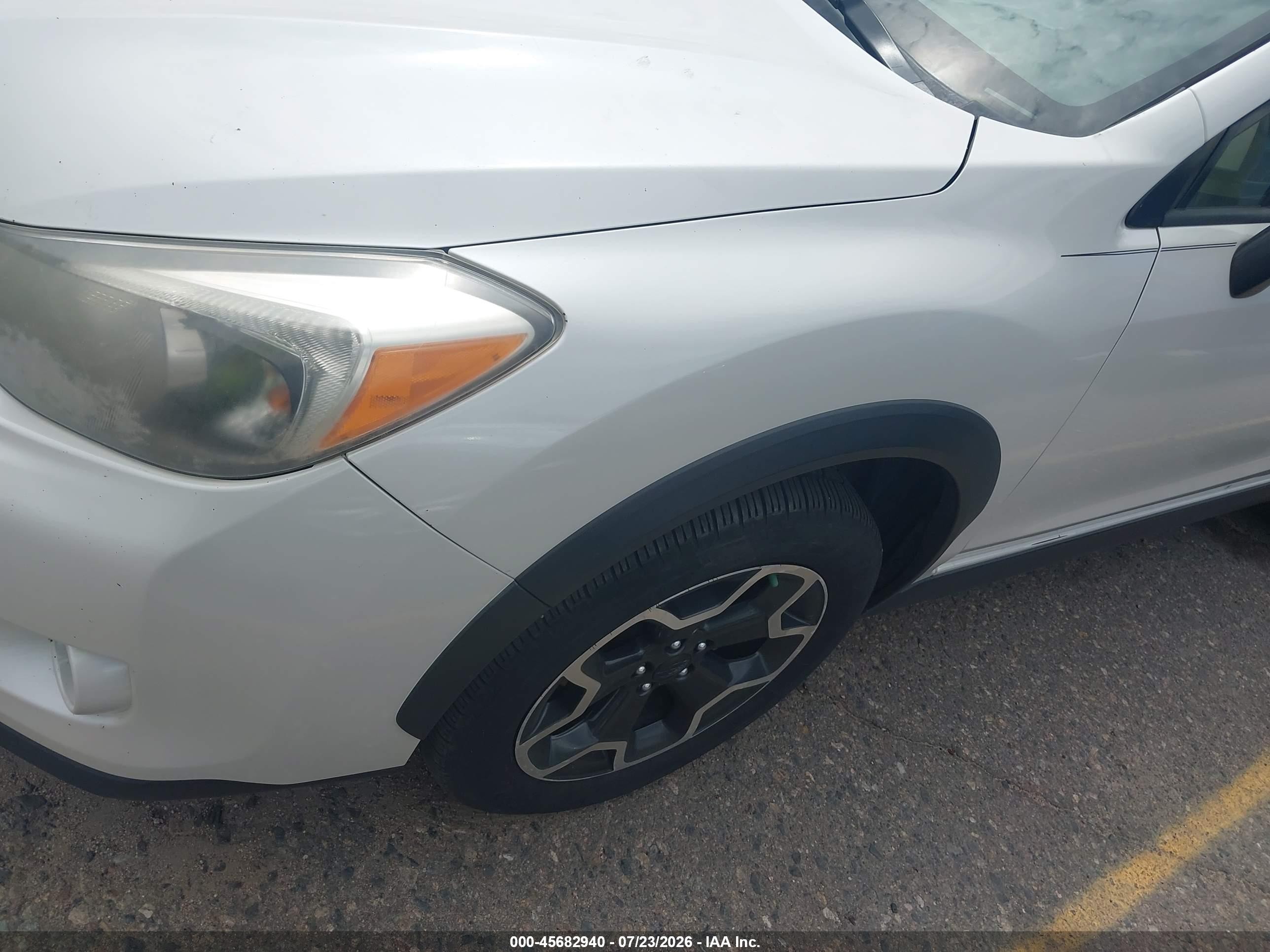 2014 Subaru Xv Crosstrek 2.0i Premium White vin: JF2GPAVC6E8257418