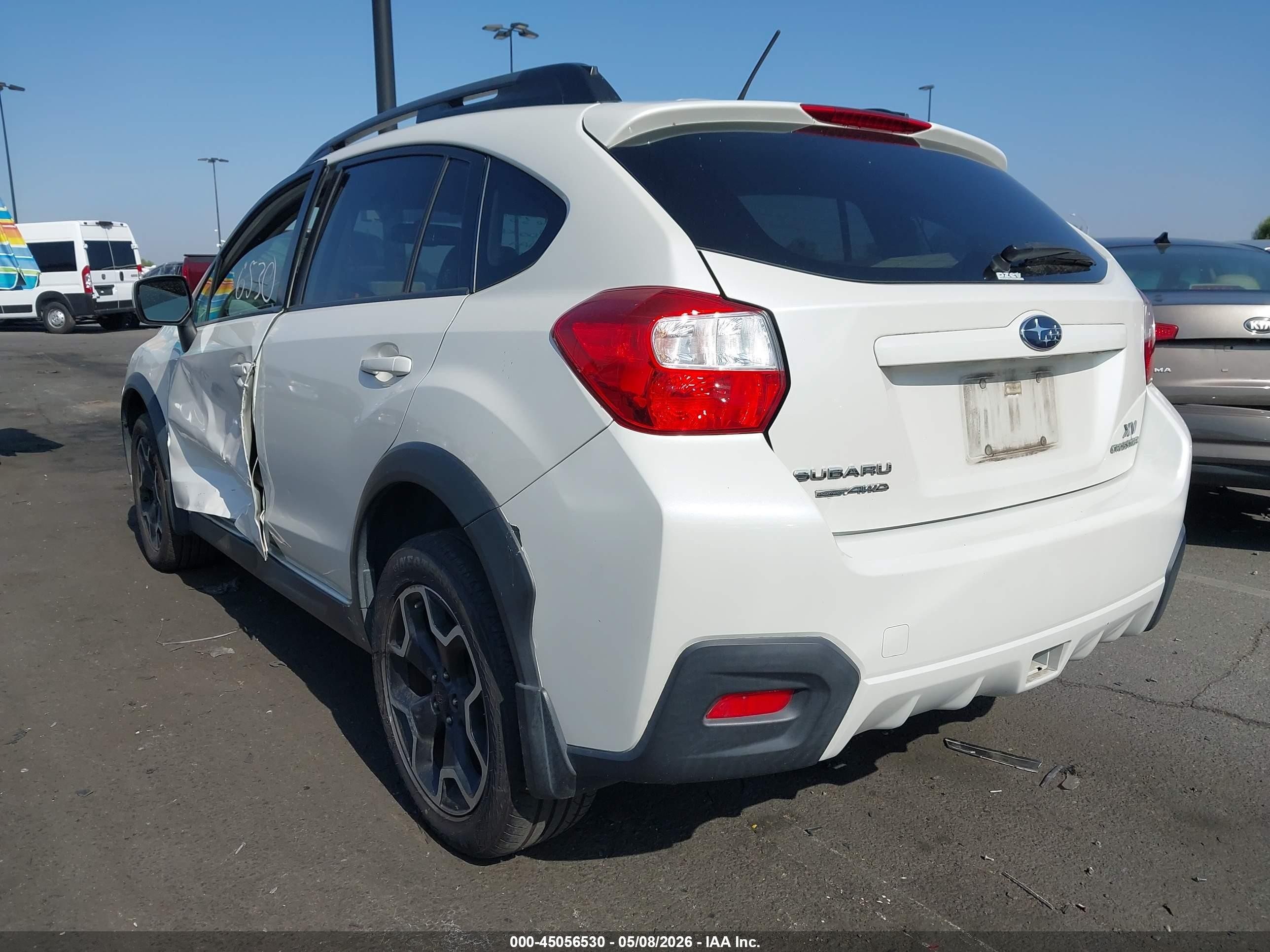 2014 Subaru Xv Crosstrek 2.0i Premium White vin: JF2GPAVC6E8278821