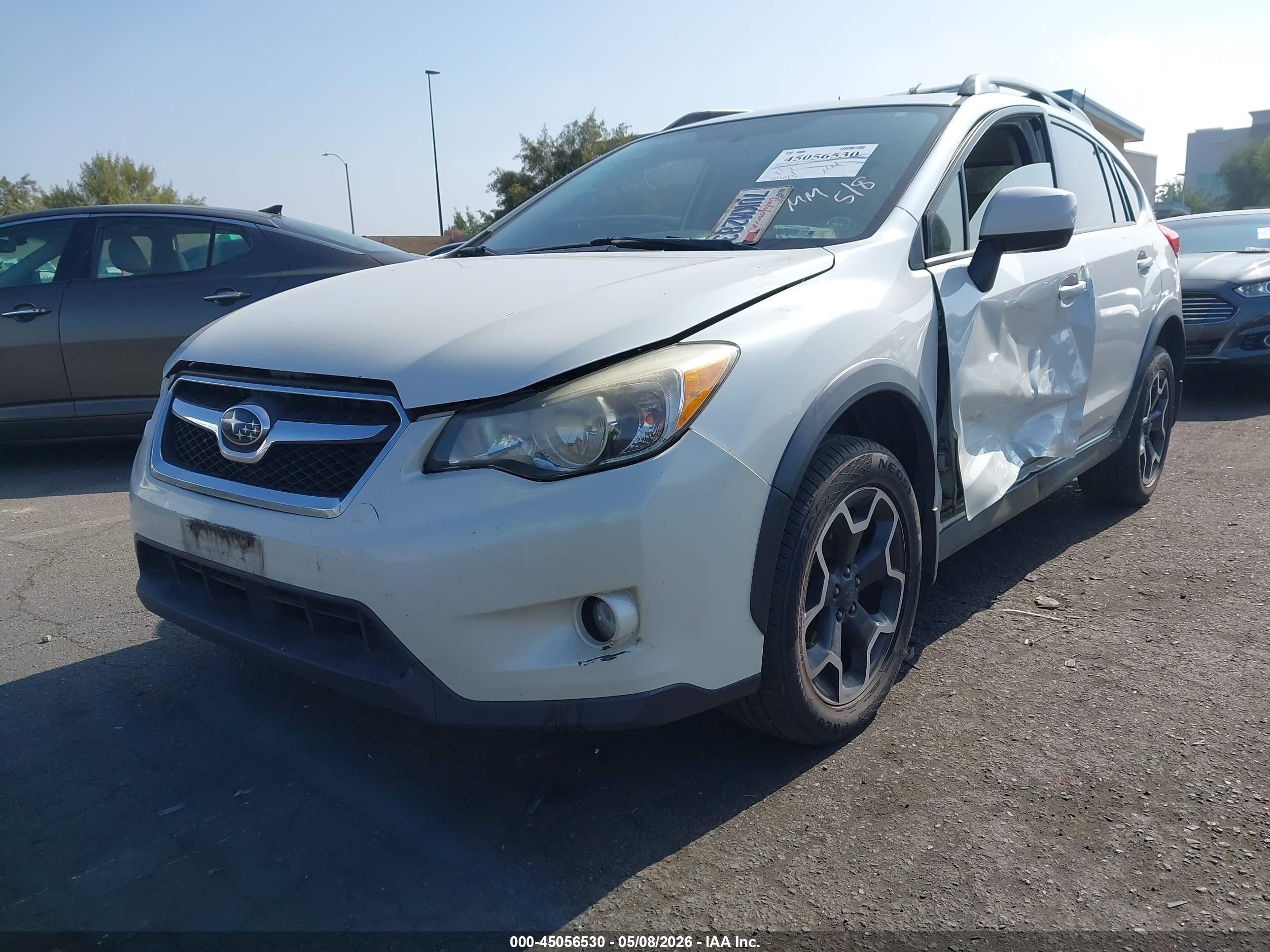 2014 Subaru Xv Crosstrek 2.0i Premium White vin: JF2GPAVC6E8278821