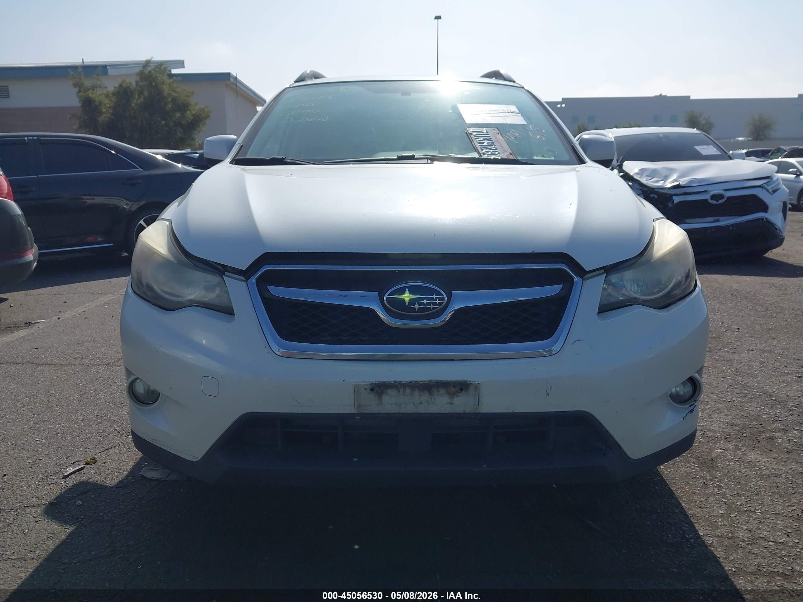 2014 Subaru Xv Crosstrek 2.0i Premium White vin: JF2GPAVC6E8278821