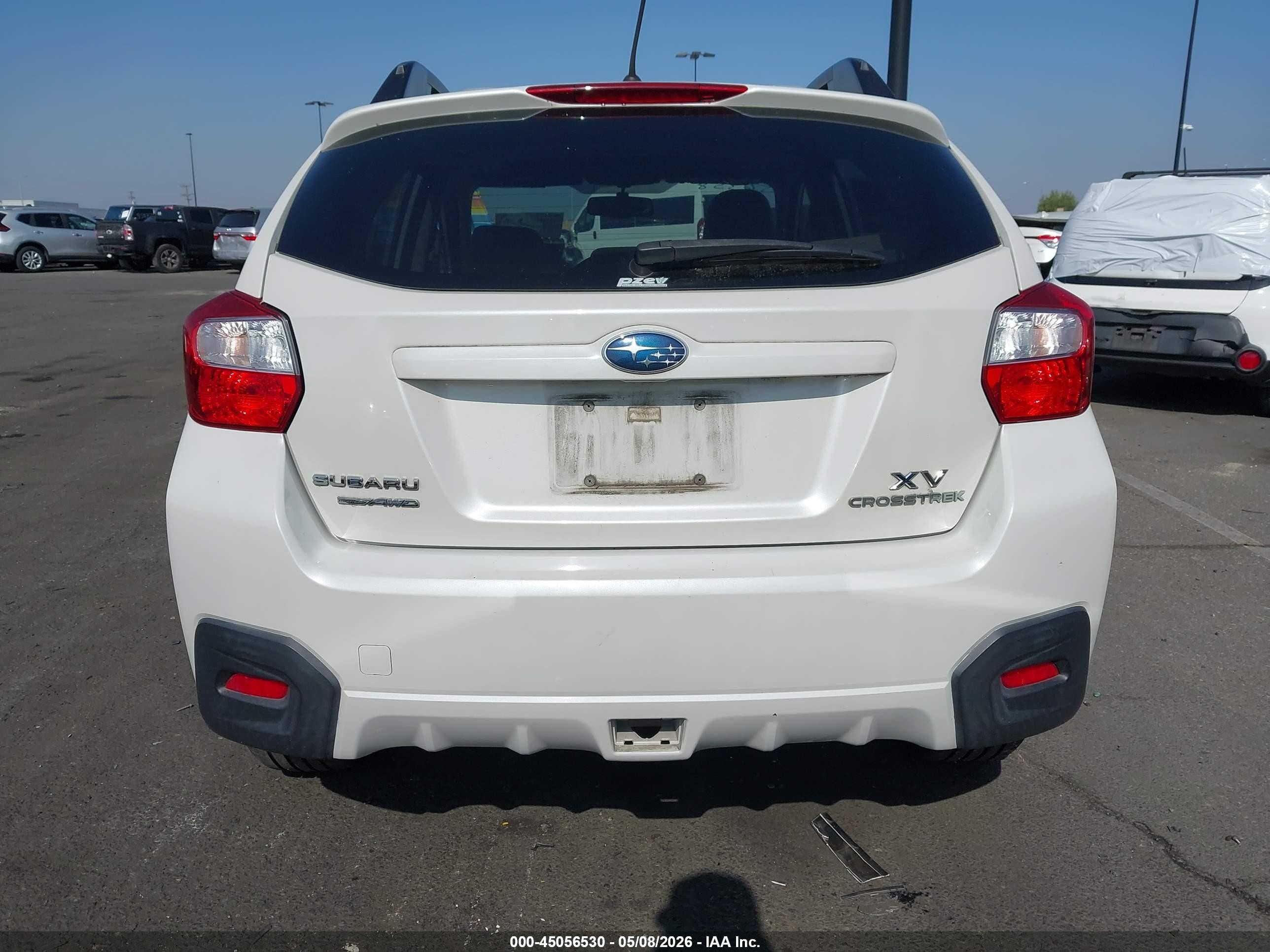 2014 Subaru Xv Crosstrek 2.0i Premium White vin: JF2GPAVC6E8278821