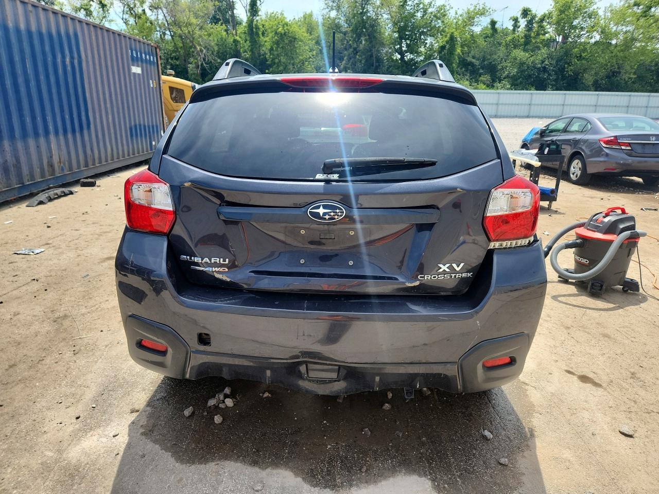 2014 Subaru Xv Crosstrek 2.0 Premium Синий vin: JF2GPAVC6E8335650