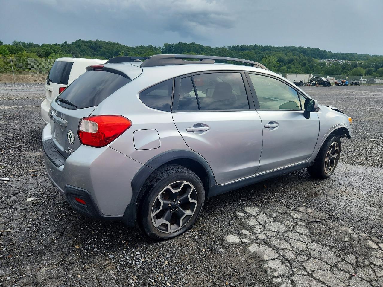 2013 Subaru Xv Crosstrek 2.0 Premium Silver vin: JF2GPAVC7D2889815