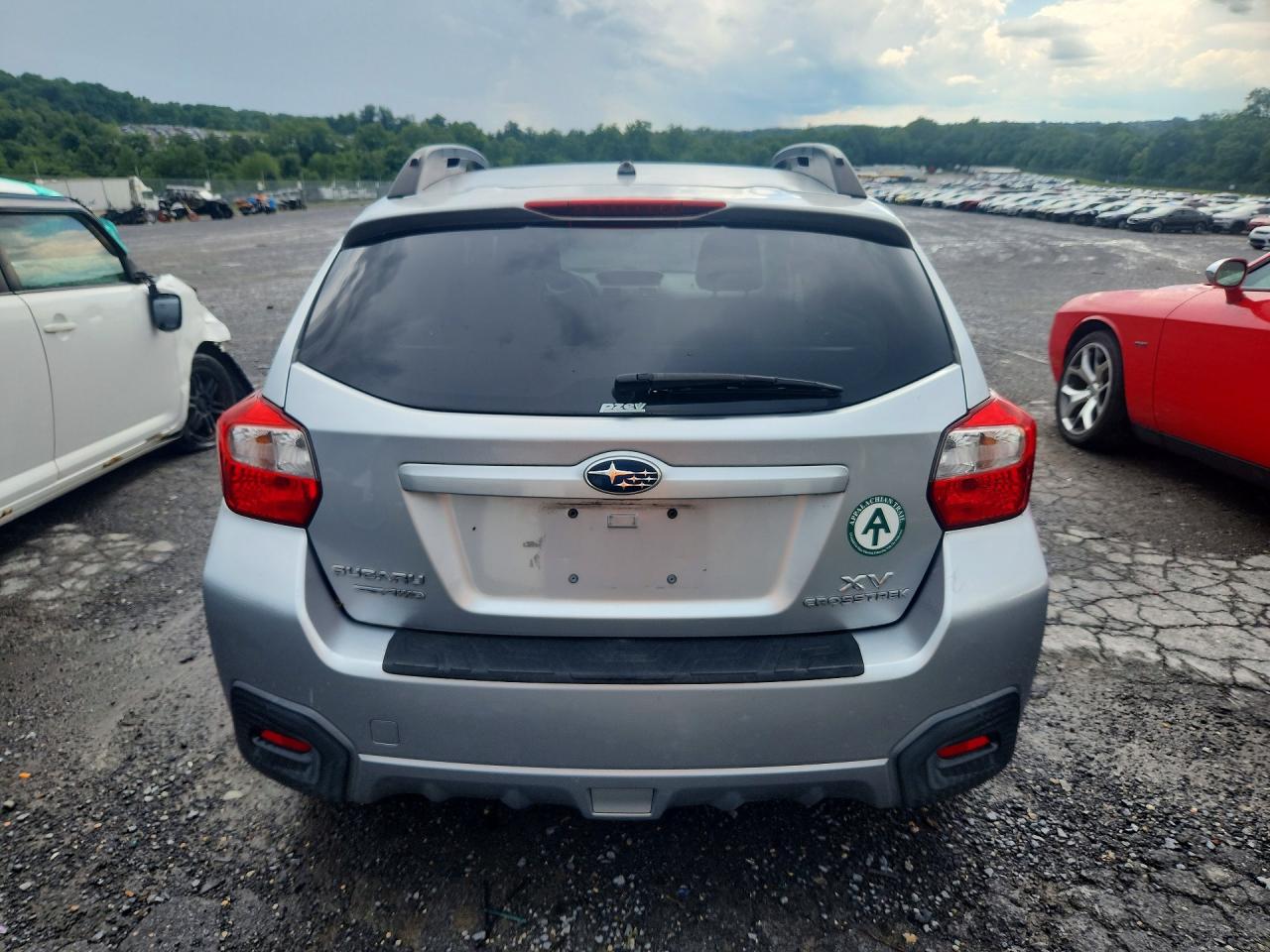 2013 Subaru Xv Crosstrek 2.0 Premium Silver vin: JF2GPAVC7D2889815