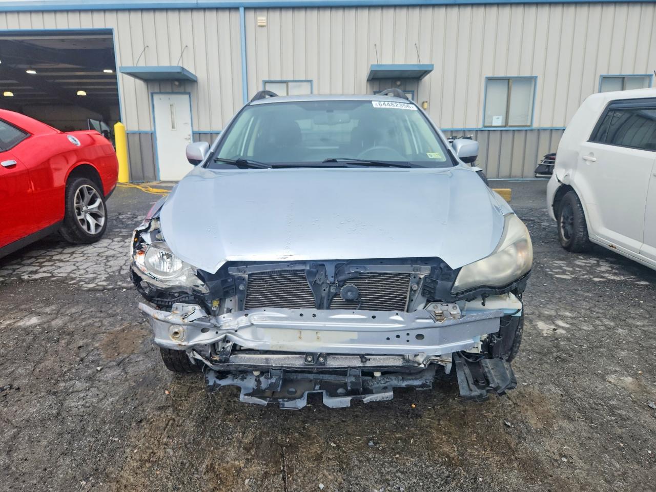 2013 Subaru Xv Crosstrek 2.0 Premium Silver vin: JF2GPAVC7D2889815