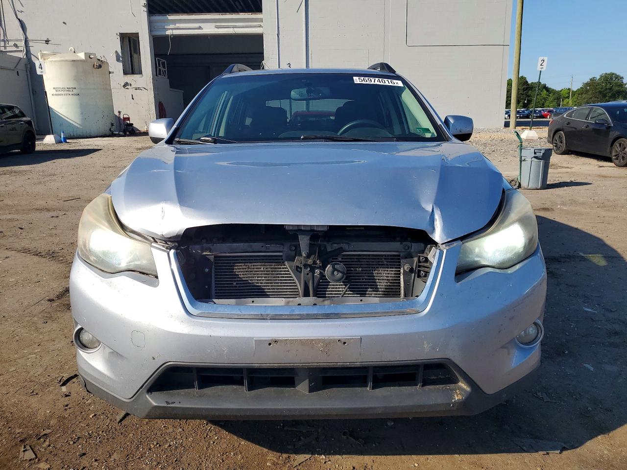 2014 Subaru Xv Crosstrek 2.0 Premium Silver vin: JF2GPAVC7E8216778