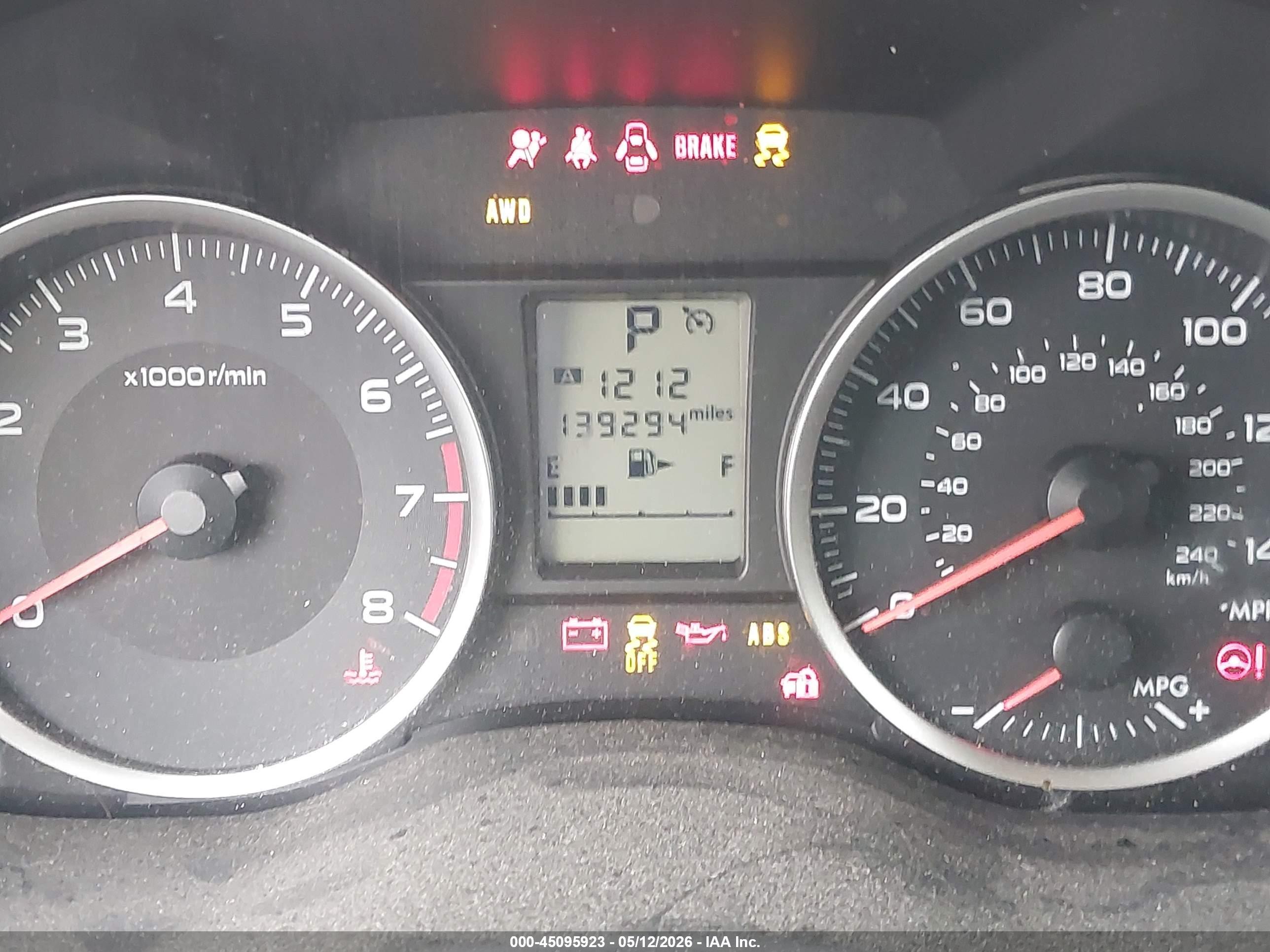 2014 Subaru Xv Crosstrek 2.0i Premium Gray vin: JF2GPAVC7E8299533