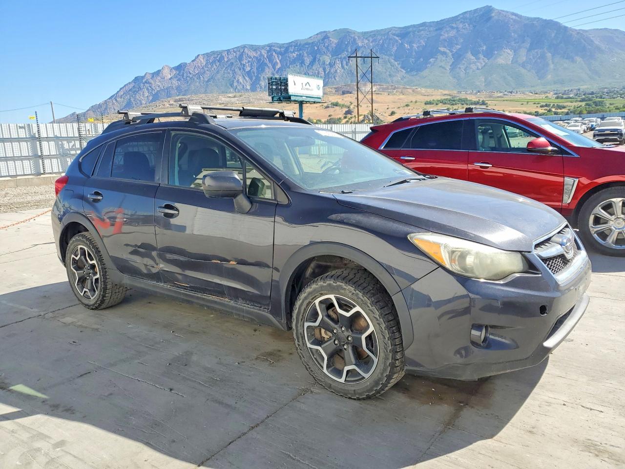 2014 Subaru Xv Crosstrek 2.0 Premium Black vin: JF2GPAVC7E8335253