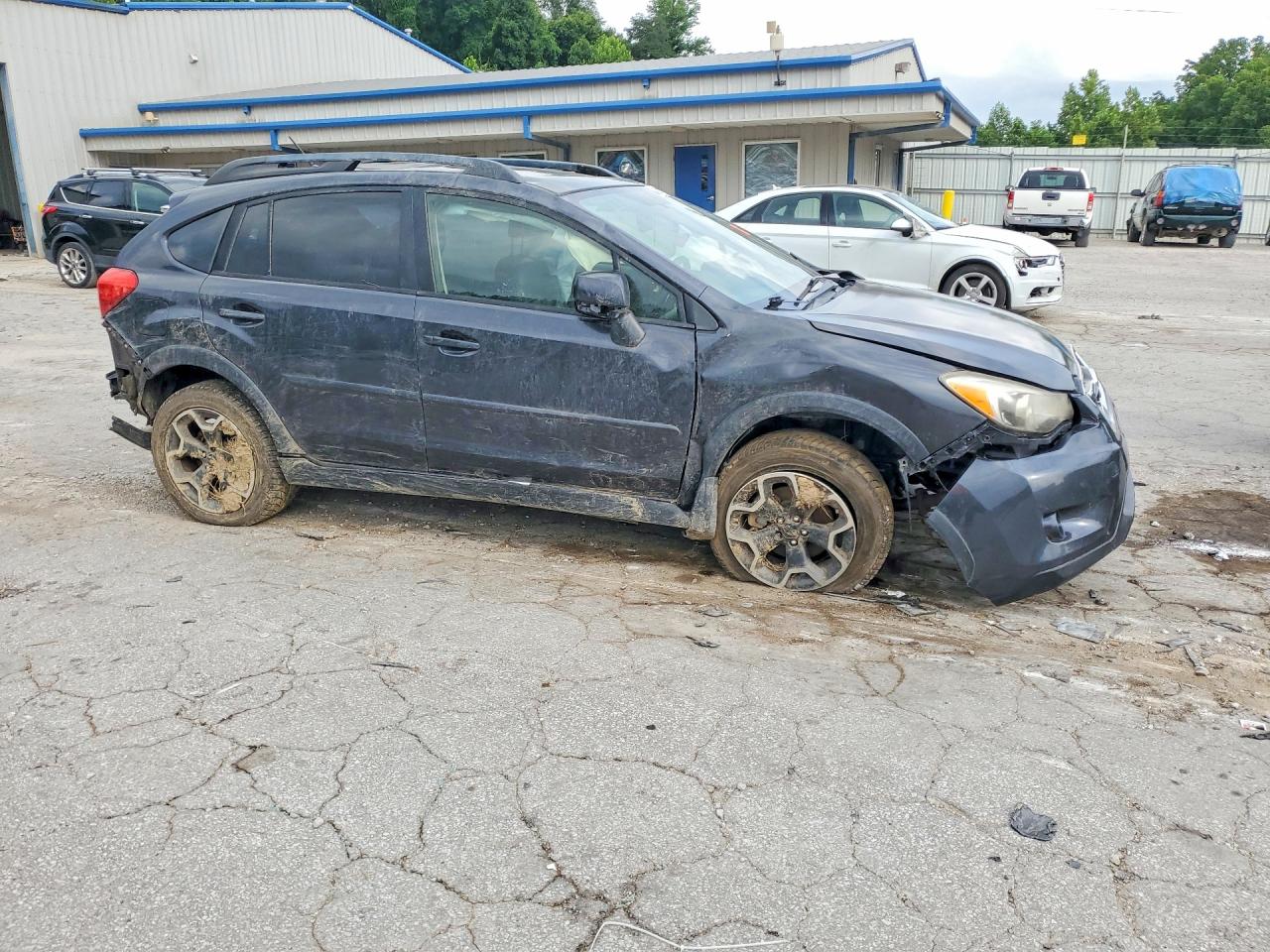 2013 Subaru Xv Crosstrek 2.0 Premium Charcoal vin: JF2GPAVC8D2811138