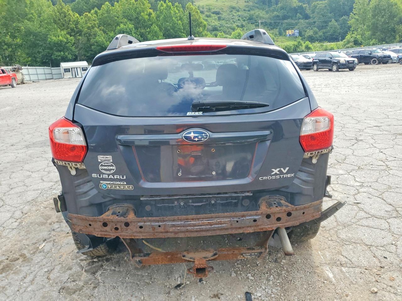 2013 Subaru Xv Crosstrek 2.0 Premium Charcoal vin: JF2GPAVC8D2811138