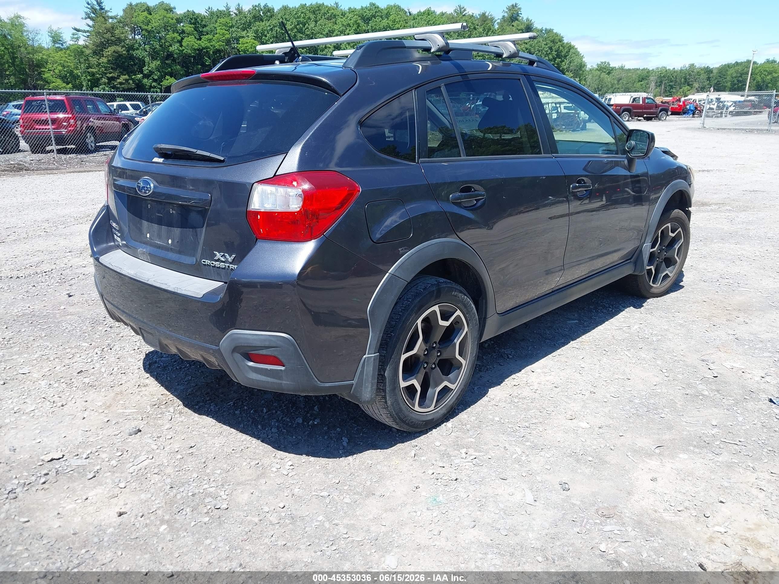 2013 Subaru Xv Crosstrek 2.0i Premium Black vin: JF2GPAVC8D2822883