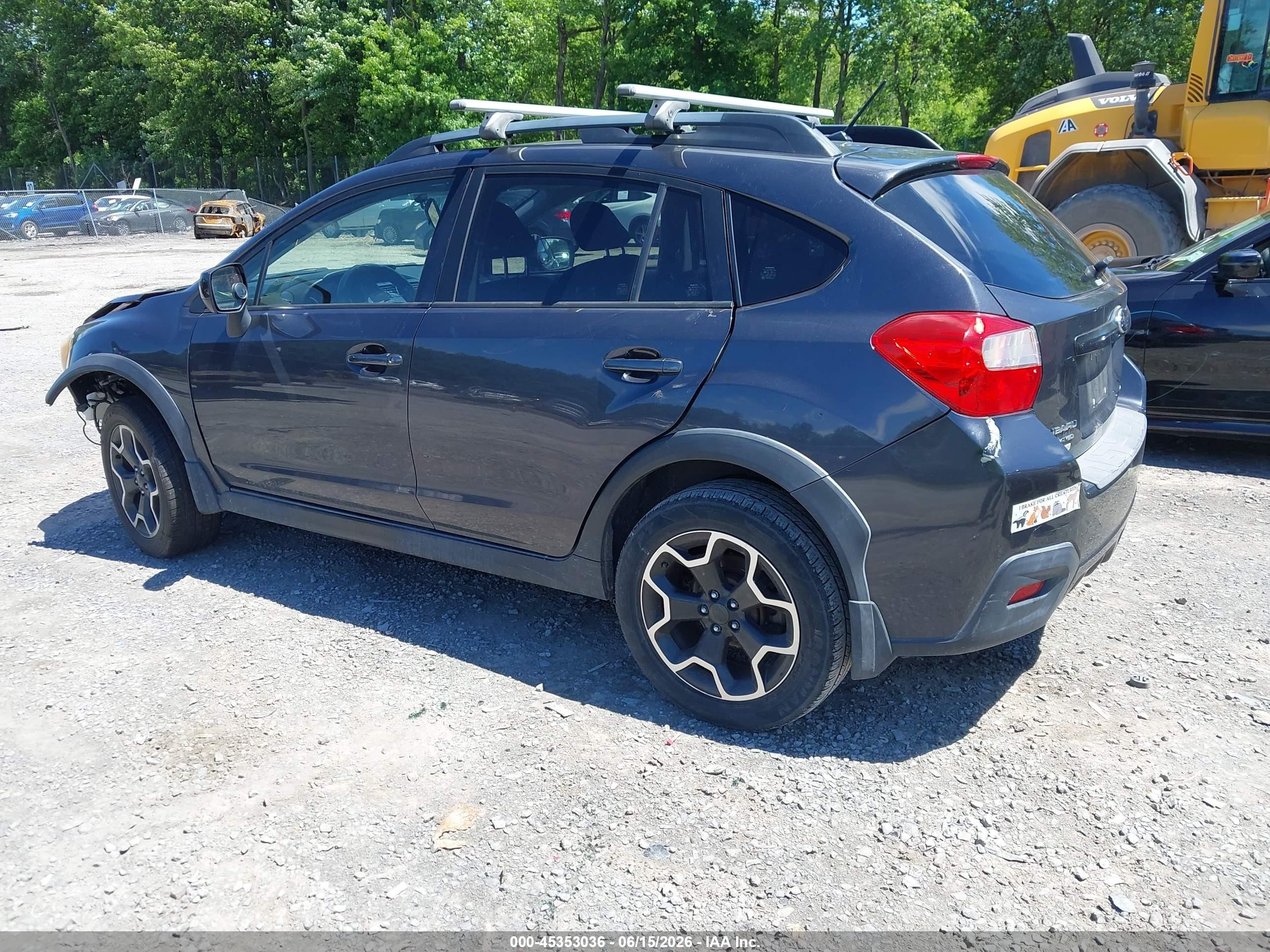 2013 Subaru Xv Crosstrek 2.0i Premium Black vin: JF2GPAVC8D2822883