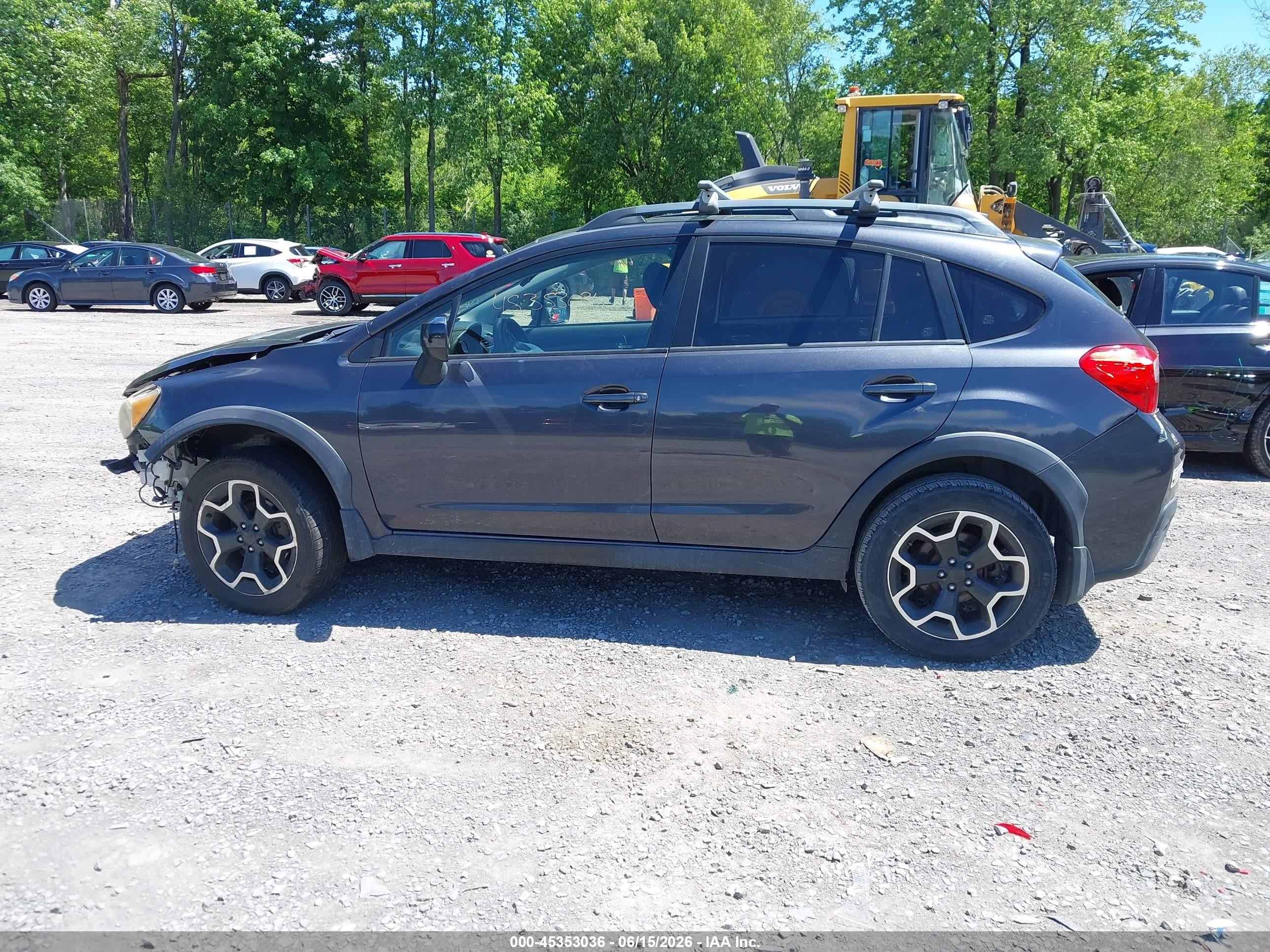 2013 Subaru Xv Crosstrek 2.0i Premium Black vin: JF2GPAVC8D2822883