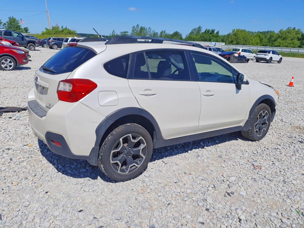 2013 Subaru Xv Crosstrek 2.0 Premium White vin: JF2GPAVC8DH816451