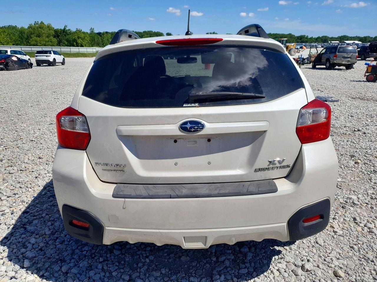 2013 Subaru Xv Crosstrek 2.0 Premium White vin: JF2GPAVC8DH816451