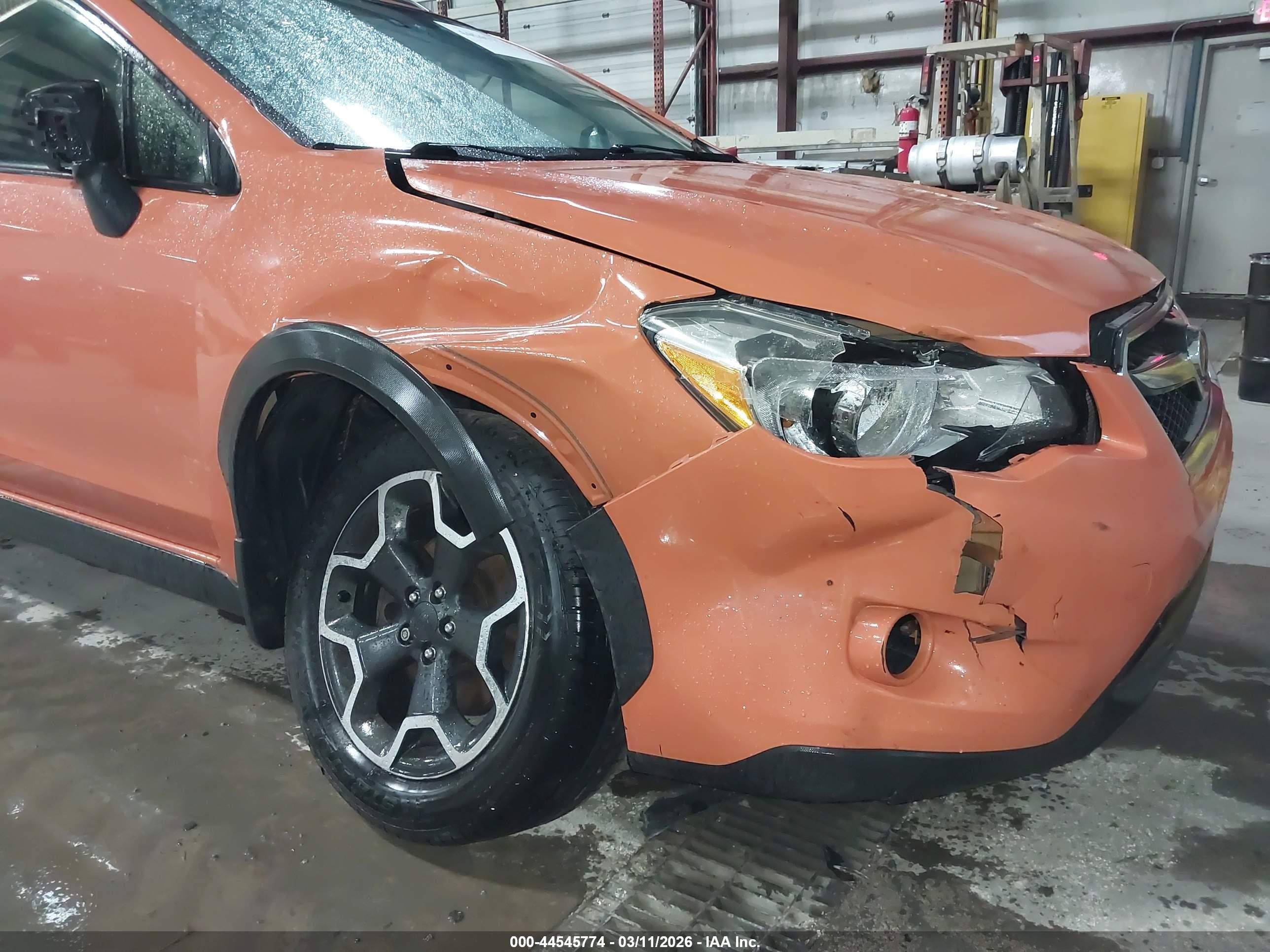 2014 Subaru Xv Crosstrek 2.0i Premium Orange vin: JF2GPAVC8E8203599