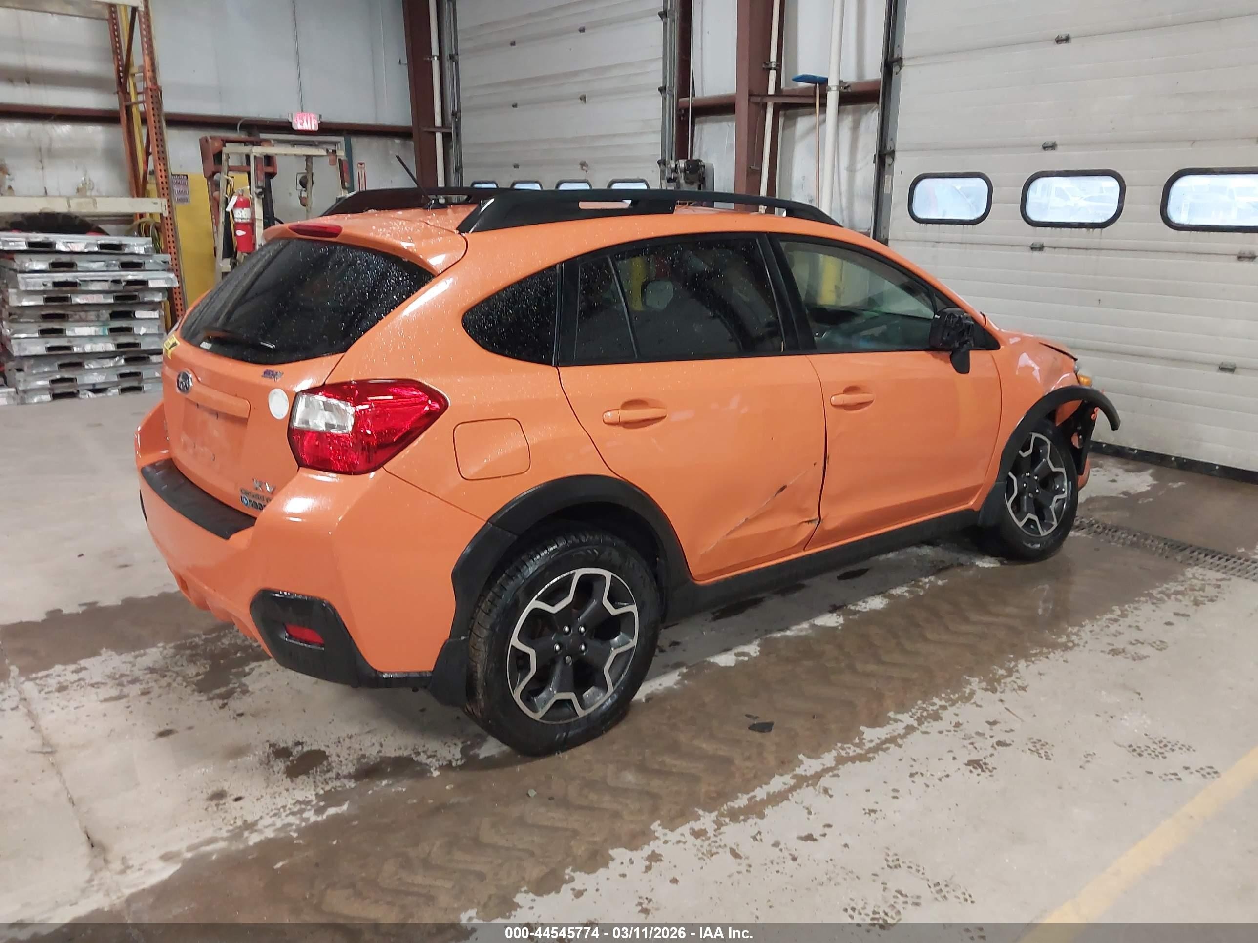 2014 Subaru Xv Crosstrek 2.0i Premium Orange vin: JF2GPAVC8E8203599