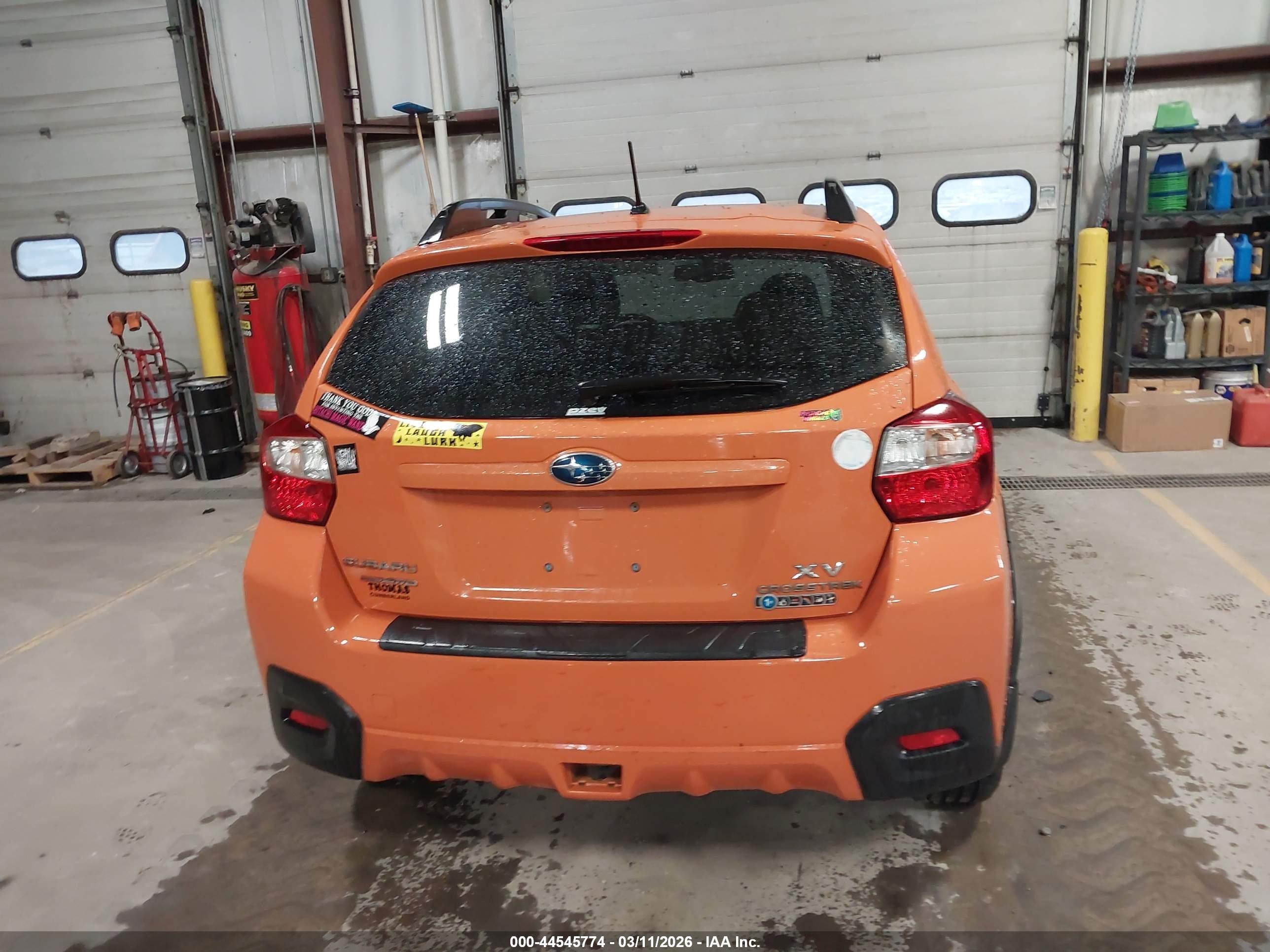 2014 Subaru Xv Crosstrek 2.0i Premium Orange vin: JF2GPAVC8E8203599