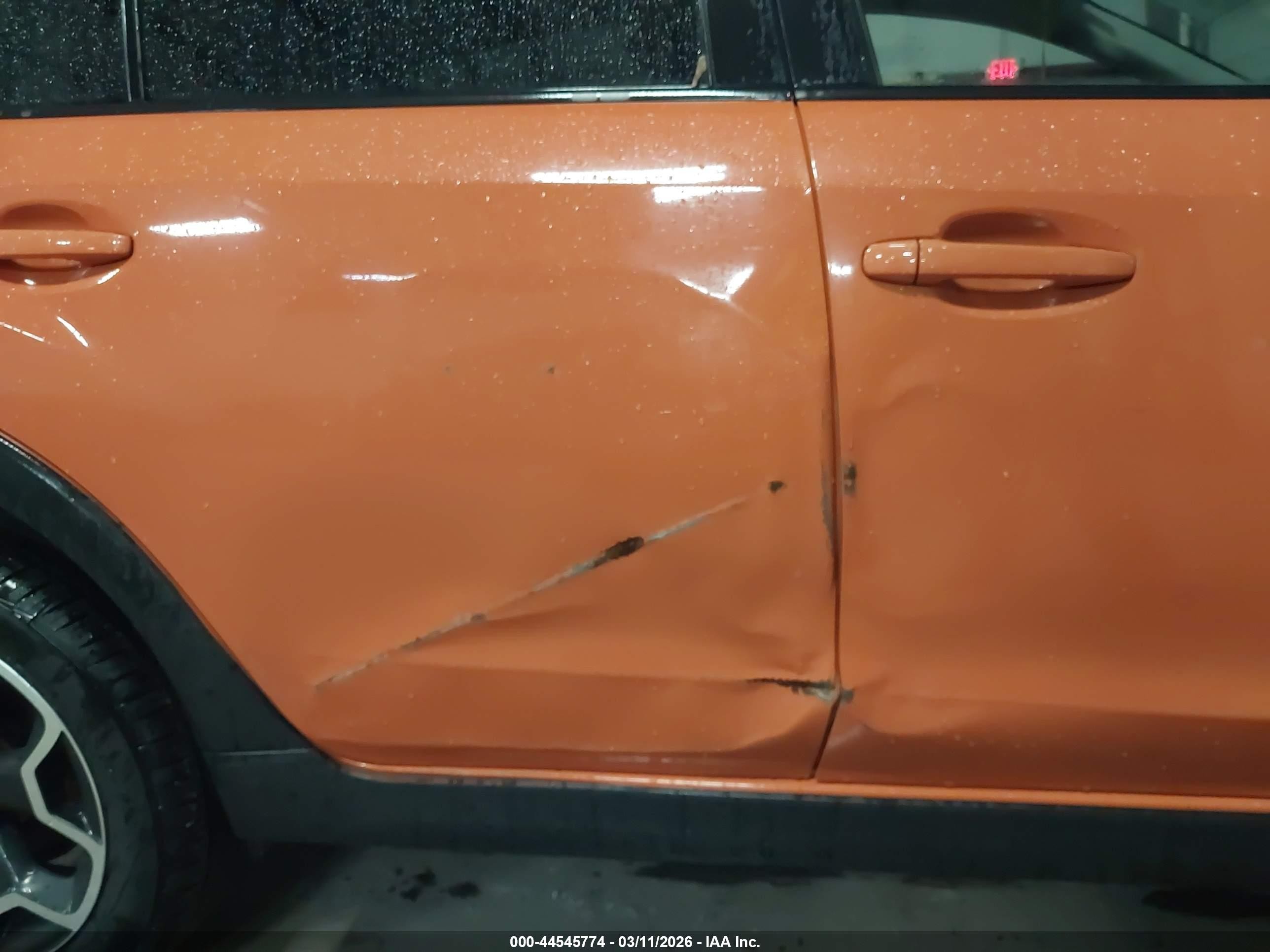 2014 Subaru Xv Crosstrek 2.0i Premium Orange vin: JF2GPAVC8E8203599