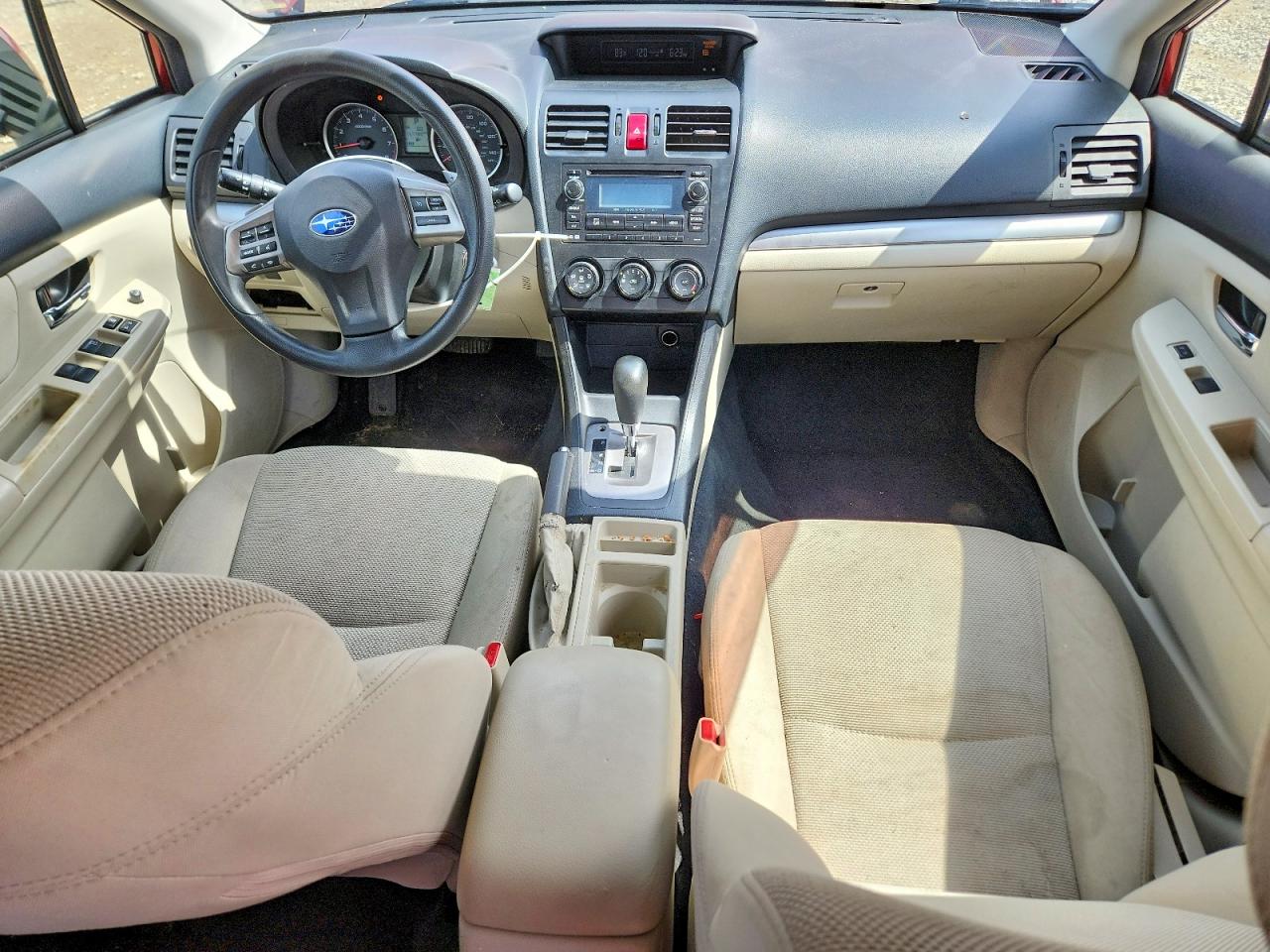 2014 Subaru Xv Crosstrek 2.0 Premium Red vin: JF2GPAVC8E8212741