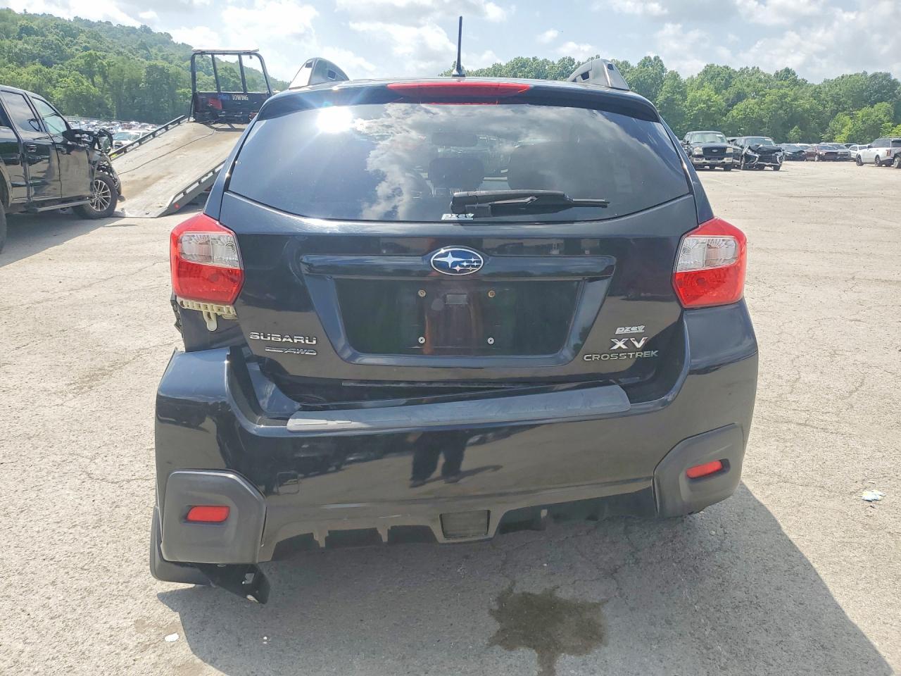 2014 Subaru Xv Crosstrek 2.0 Premium Black vin: JF2GPAVC8E8215655