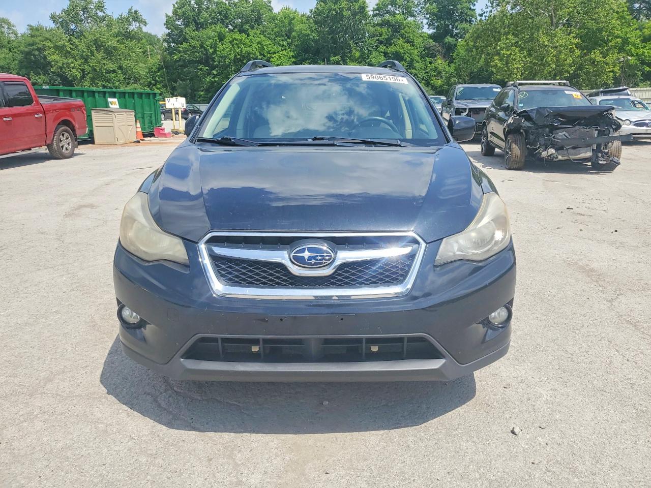 2014 Subaru Xv Crosstrek 2.0 Premium Black vin: JF2GPAVC8E8215655
