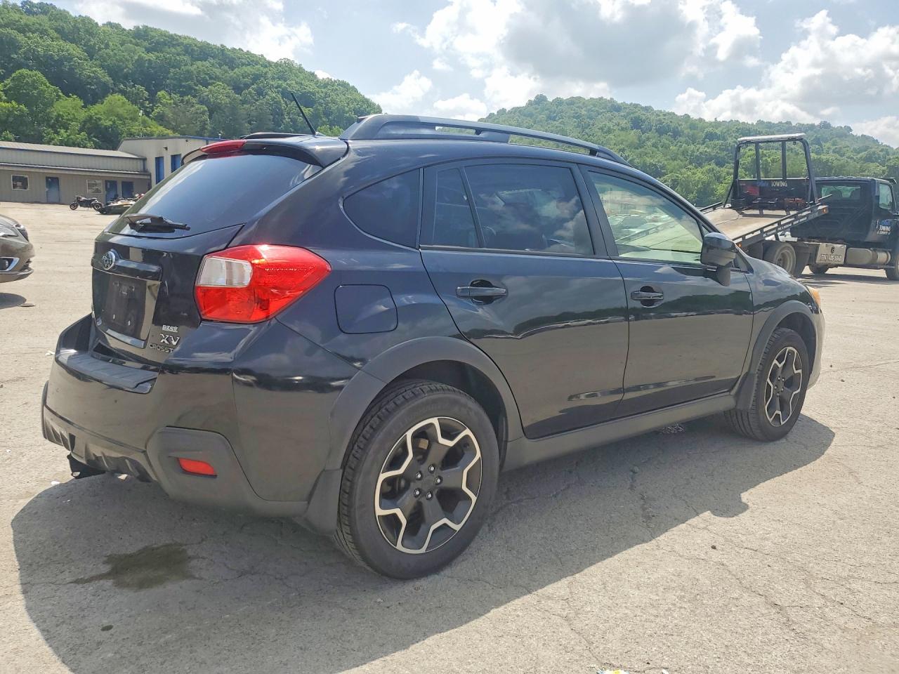 2014 Subaru Xv Crosstrek 2.0 Premium Black vin: JF2GPAVC8E8215655