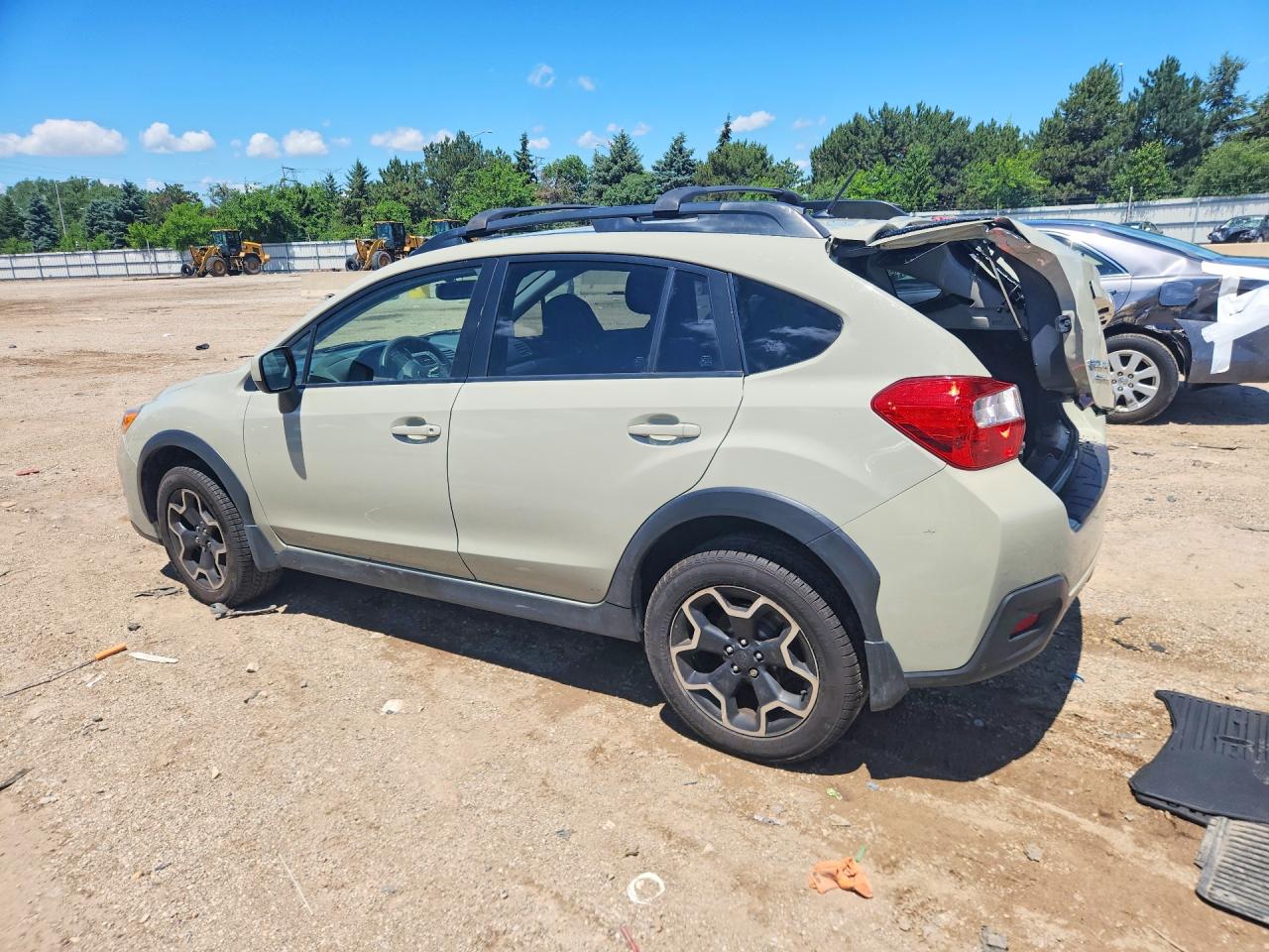 2014 Subaru Xv Crosstrek 2.0 Premium Green vin: JF2GPAVC8E8244749