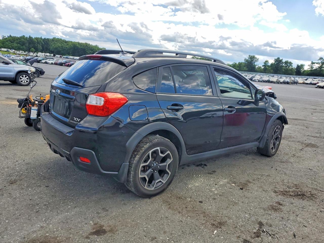 2014 Subaru Xv Crosstrek 2.0 Premium Black vin: JF2GPAVC8E8254827