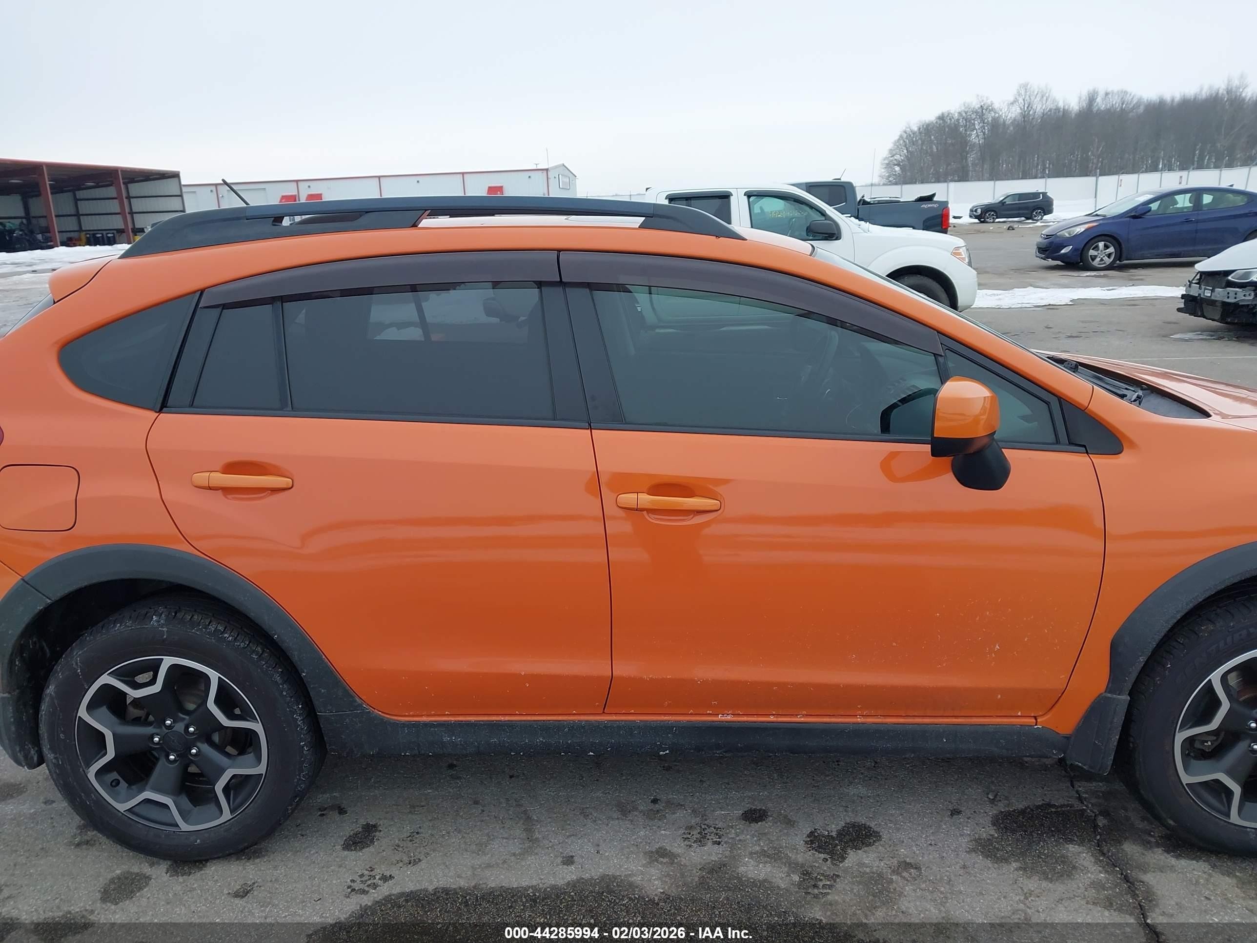 2014 Subaru Xv Crosstrek 2.0i Premium Orange vin: JF2GPAVC8E8289089