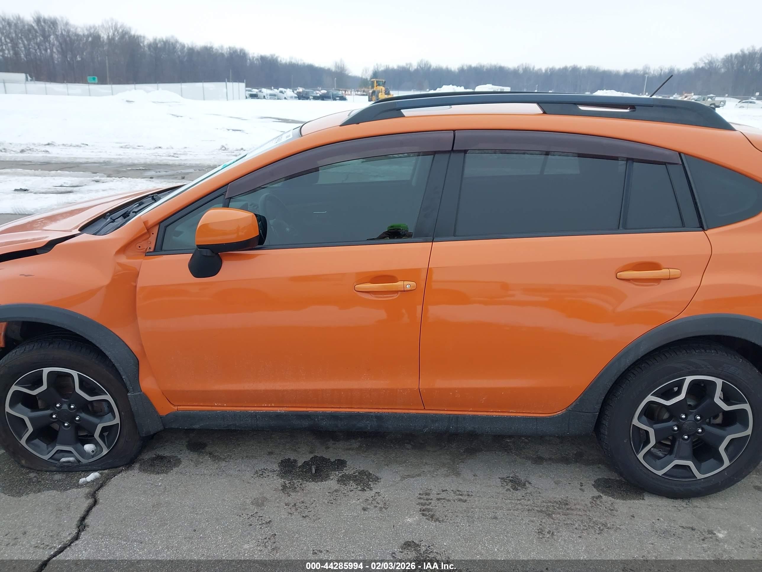 2014 Subaru Xv Crosstrek 2.0i Premium Orange vin: JF2GPAVC8E8289089