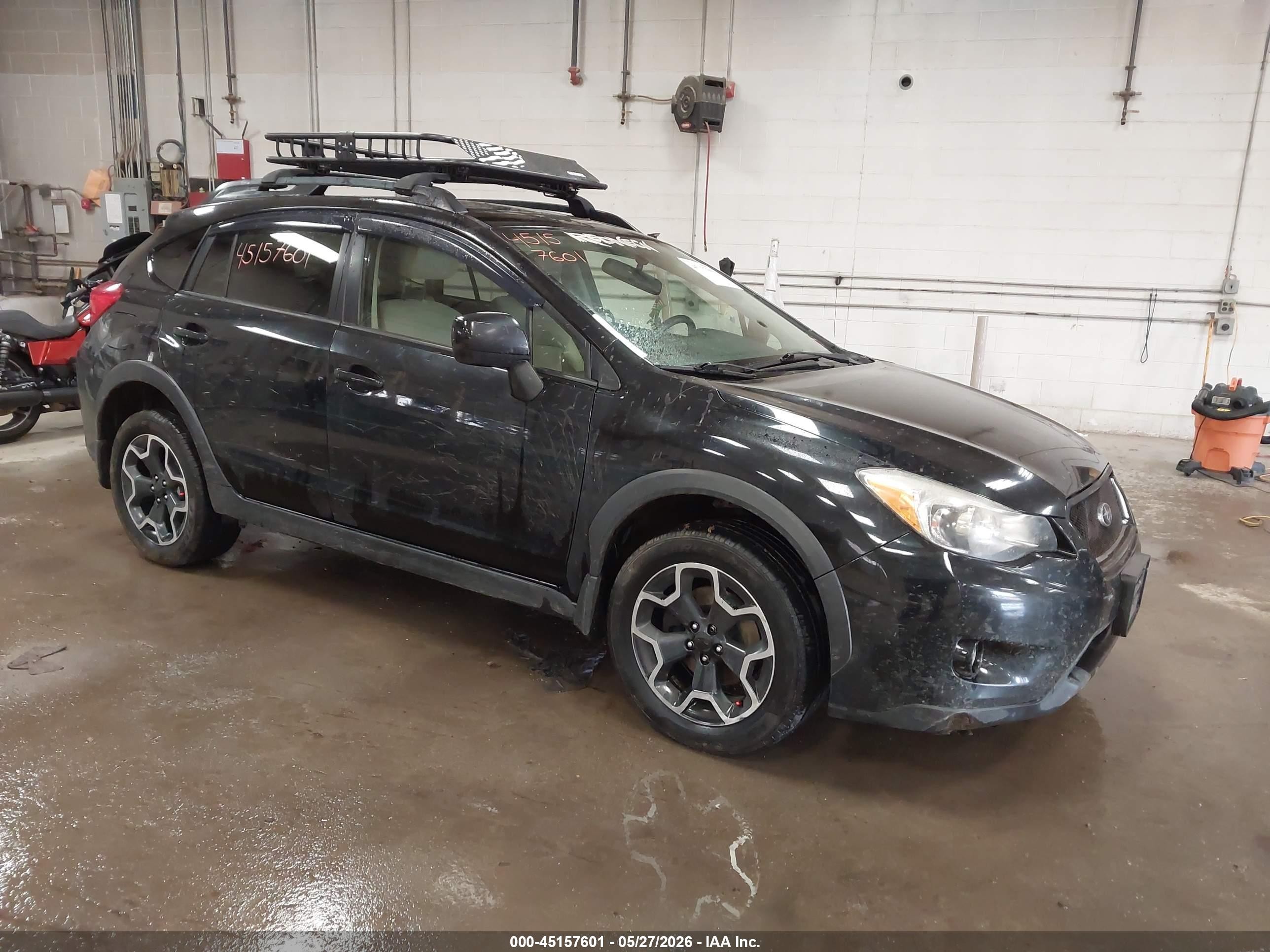 2014 Subaru Xv Crosstrek 2.0i Premium Black vin: JF2GPAVC8E8293207