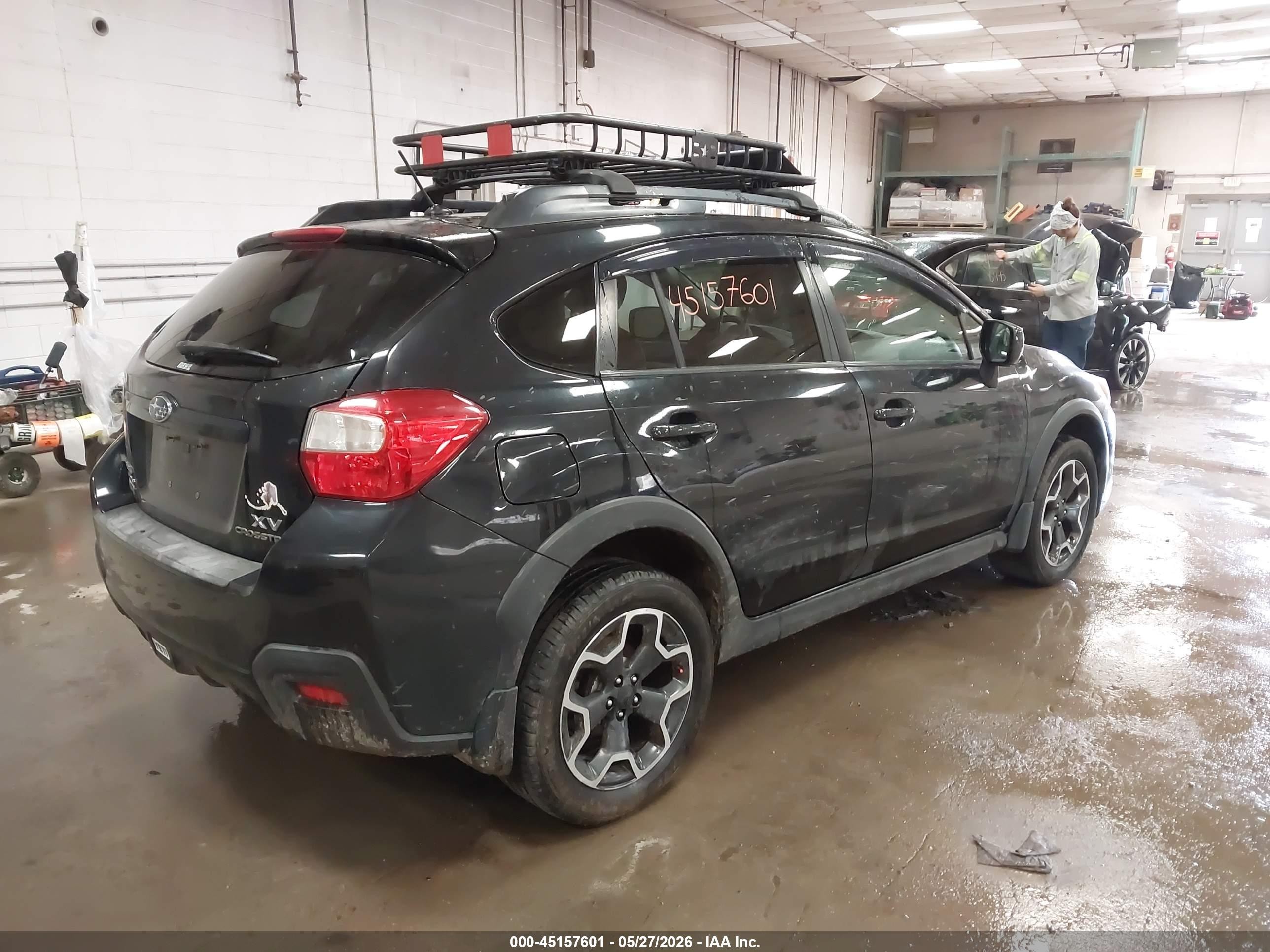 2014 Subaru Xv Crosstrek 2.0i Premium Black vin: JF2GPAVC8E8293207