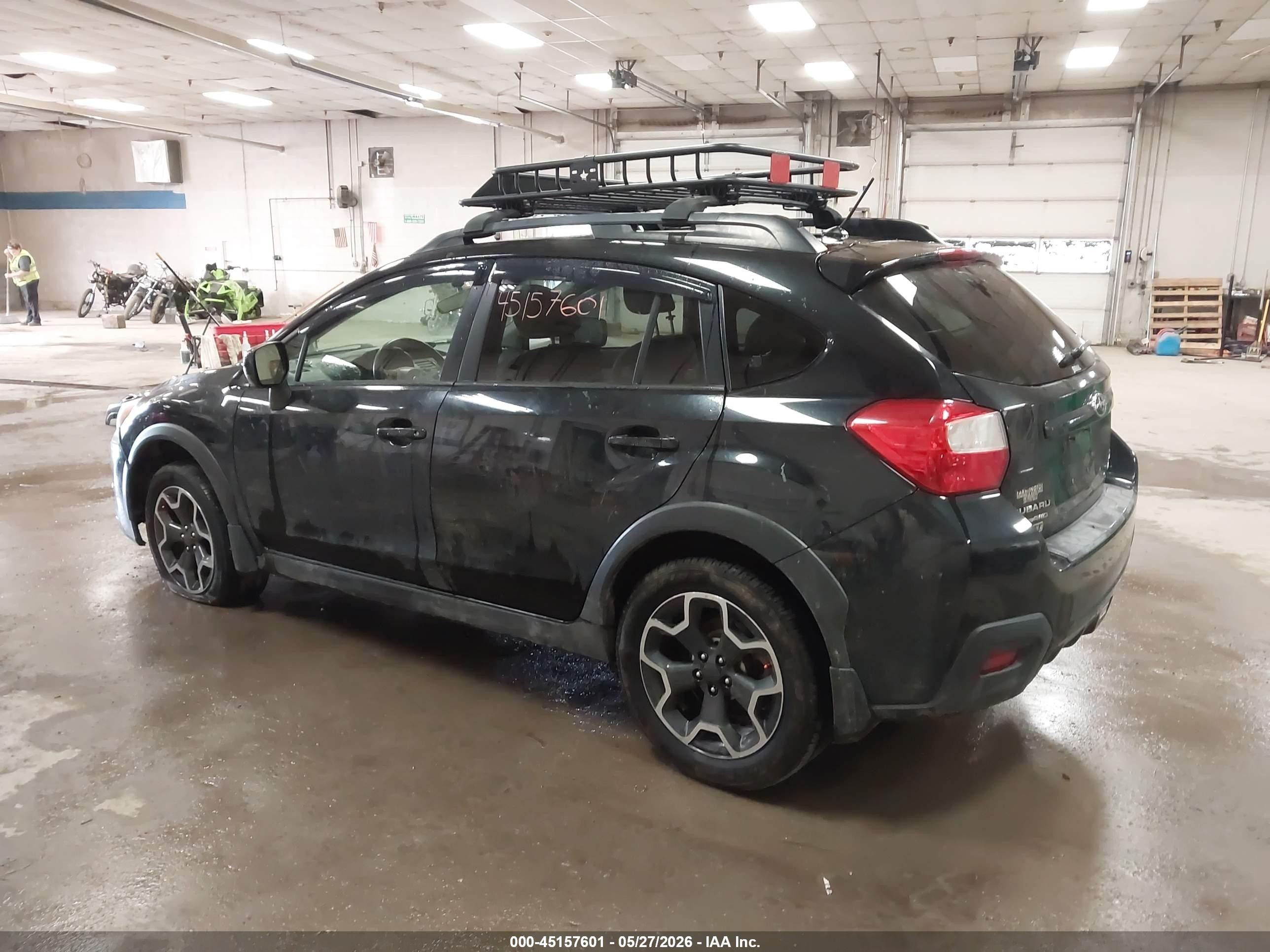 2014 Subaru Xv Crosstrek 2.0i Premium Black vin: JF2GPAVC8E8293207