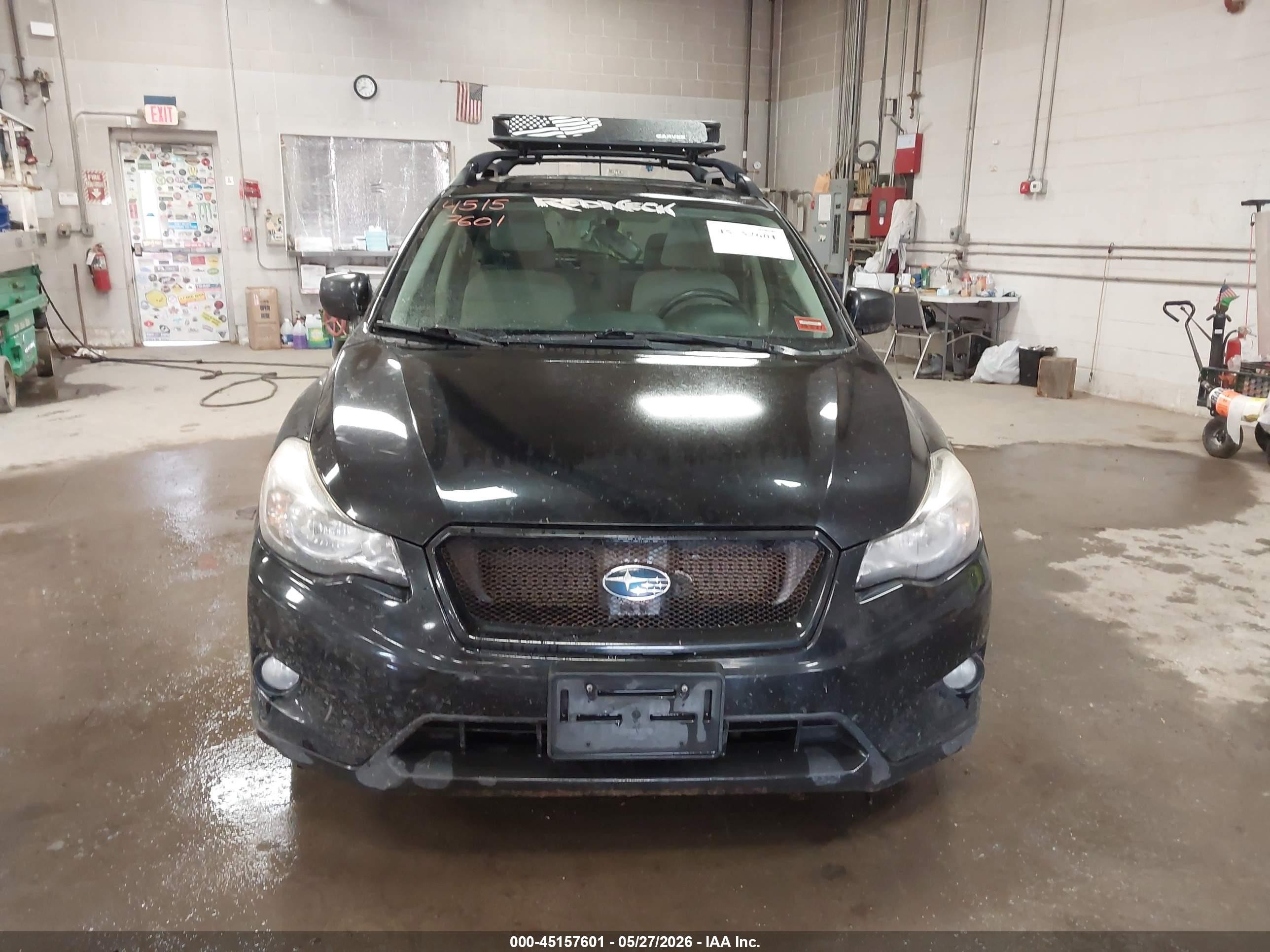 2014 Subaru Xv Crosstrek 2.0i Premium Black vin: JF2GPAVC8E8293207