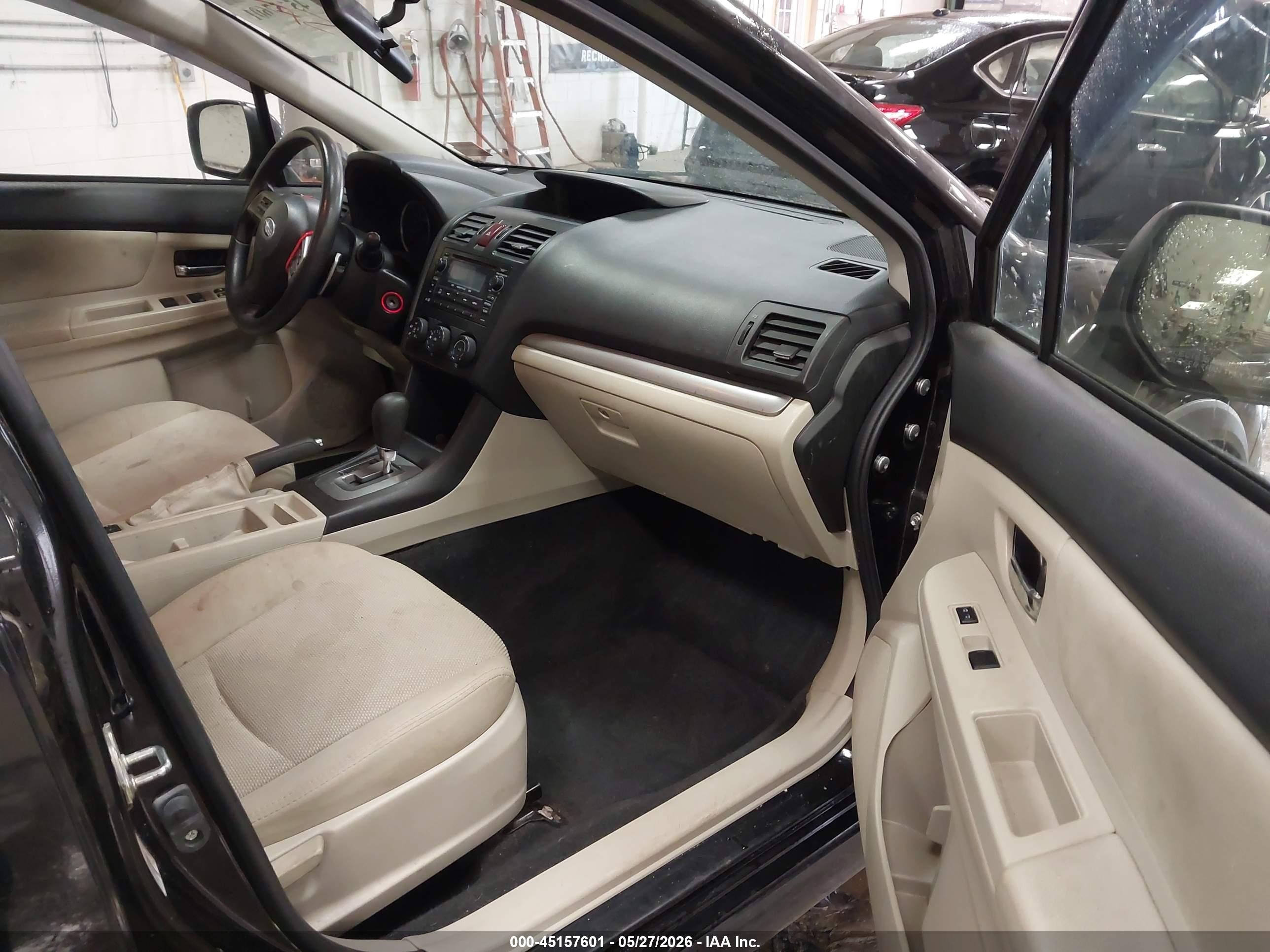 2014 Subaru Xv Crosstrek 2.0i Premium Black vin: JF2GPAVC8E8293207