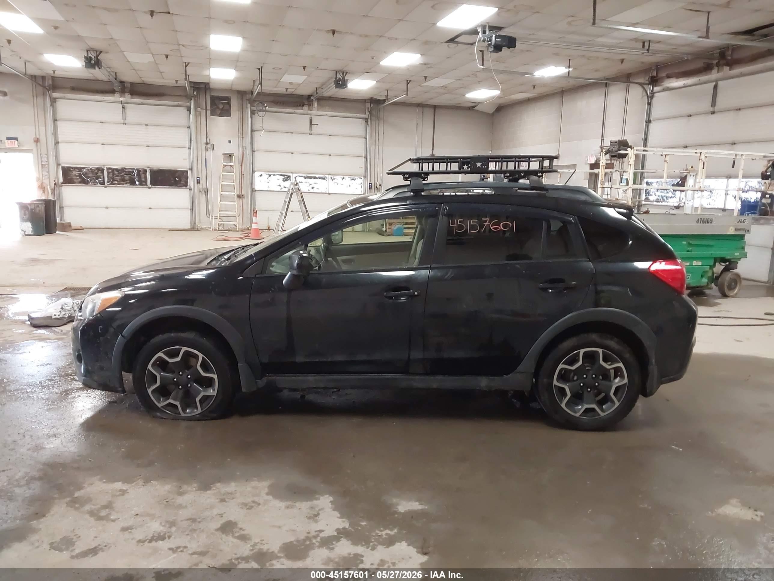 2014 Subaru Xv Crosstrek 2.0i Premium Black vin: JF2GPAVC8E8293207