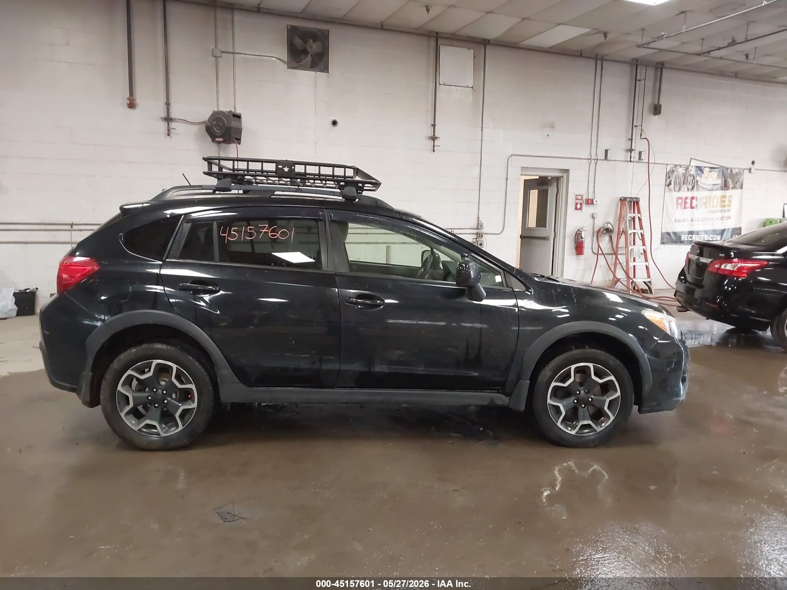 2014 Subaru Xv Crosstrek 2.0i Premium Black vin: JF2GPAVC8E8293207