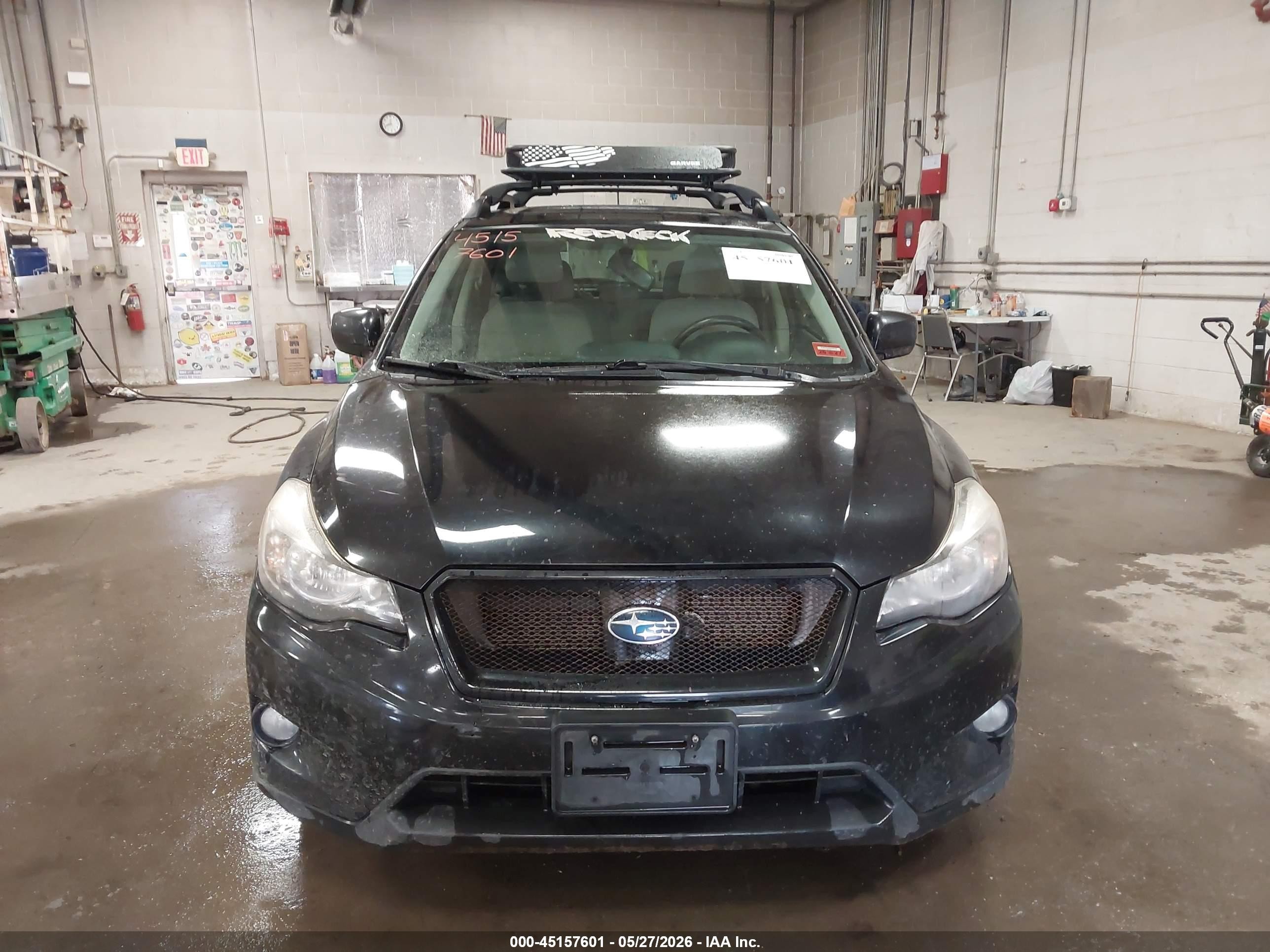 2014 Subaru Xv Crosstrek 2.0i Premium Black vin: JF2GPAVC8E8293207
