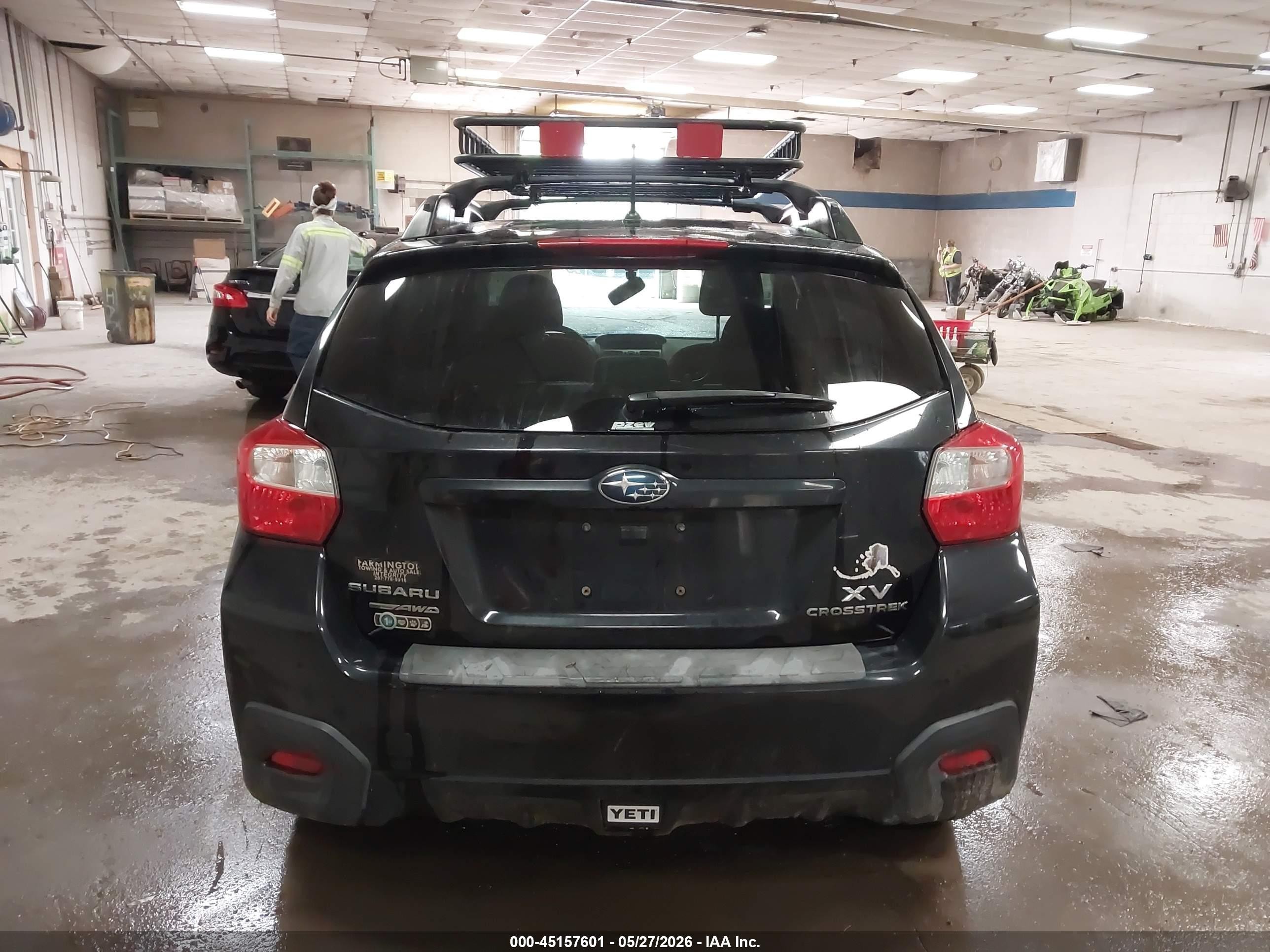 2014 Subaru Xv Crosstrek 2.0i Premium Black vin: JF2GPAVC8E8293207