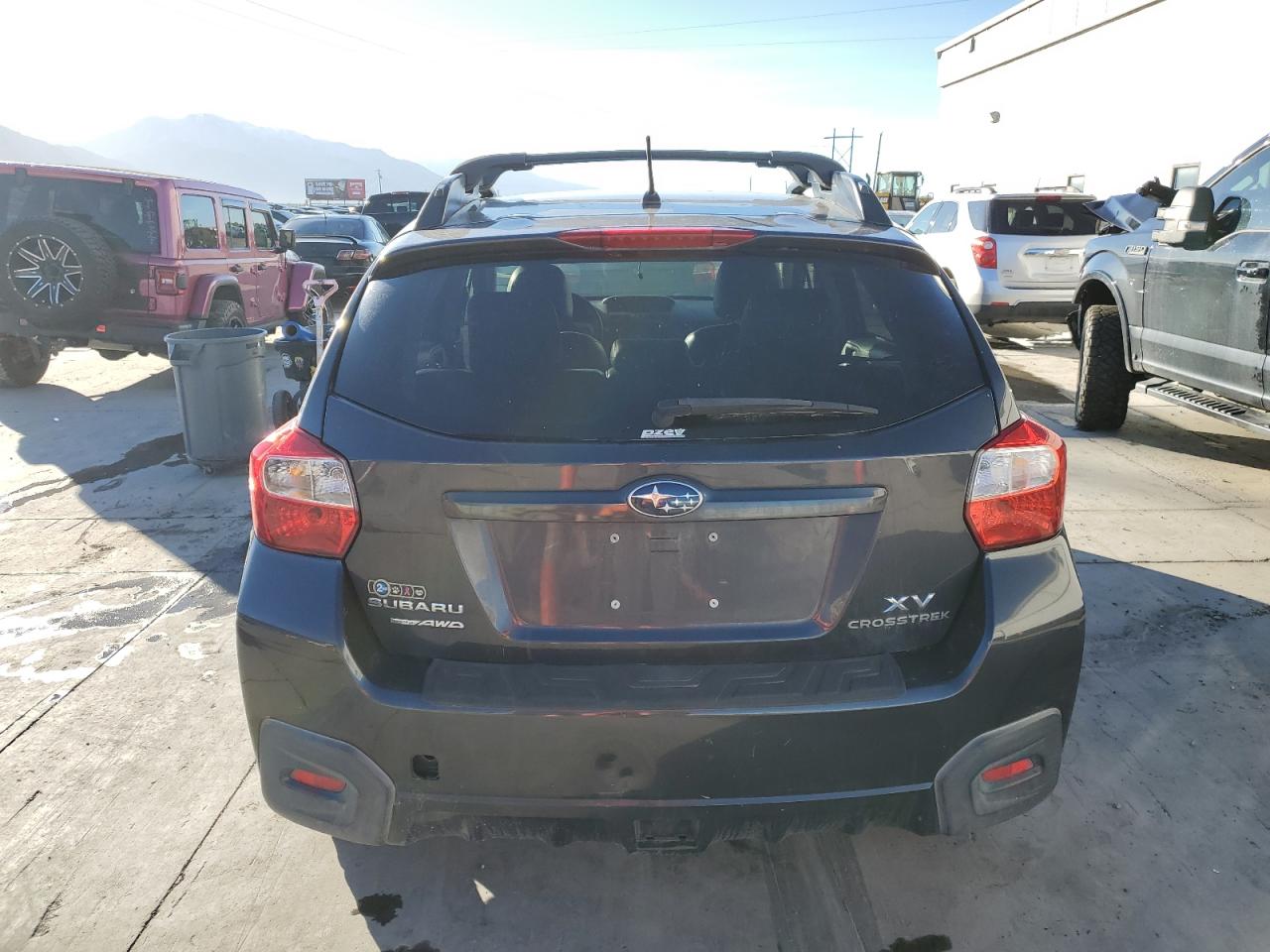 2014 Subaru Xv Crosstrek 2.0 Premium Black vin: JF2GPAVC8E8317828