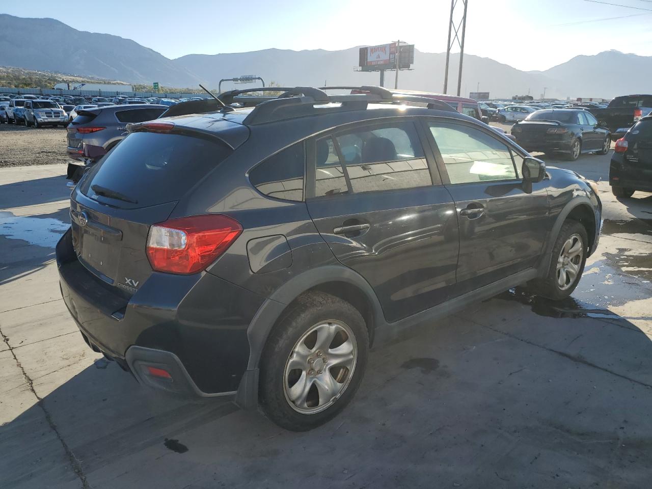 2014 Subaru Xv Crosstrek 2.0 Premium Black vin: JF2GPAVC8E8317828