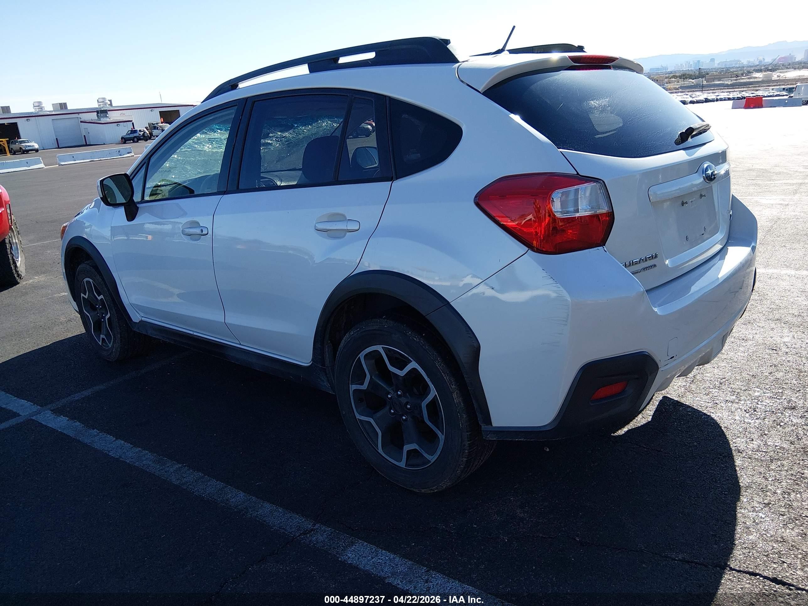 2014 Subaru Xv Crosstrek 2.0i Premium White vin: JF2GPAVC8E8325976