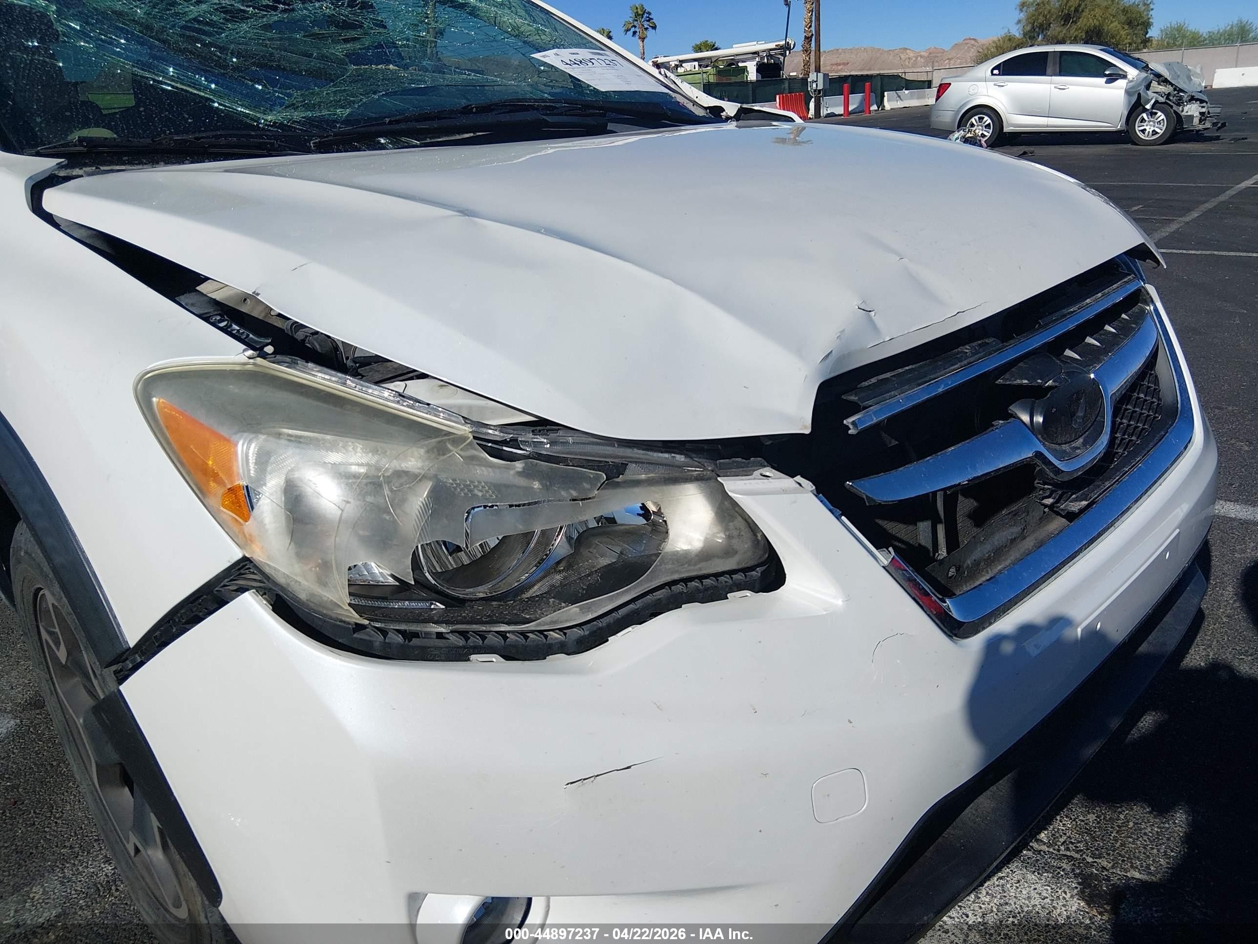 2014 Subaru Xv Crosstrek 2.0i Premium White vin: JF2GPAVC8E8325976