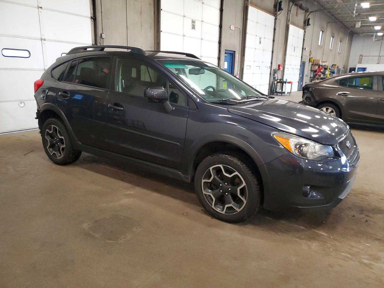 2014 Subaru Xv Crosstrek 2.0 Premium Gray vin: JF2GPAVC8EH334046