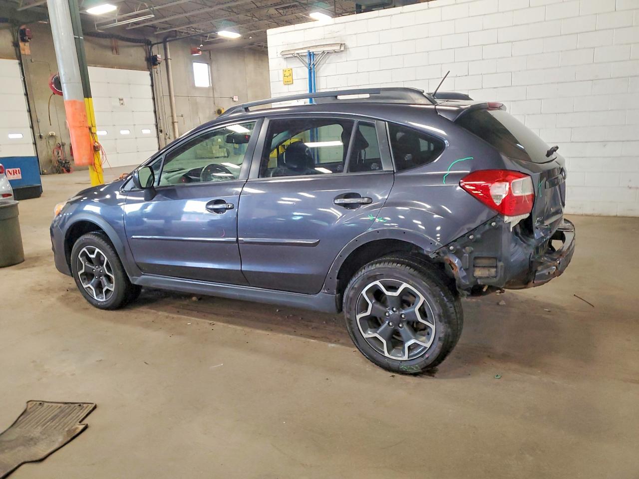 2014 Subaru Xv Crosstrek 2.0 Premium Gray vin: JF2GPAVC8EH334046